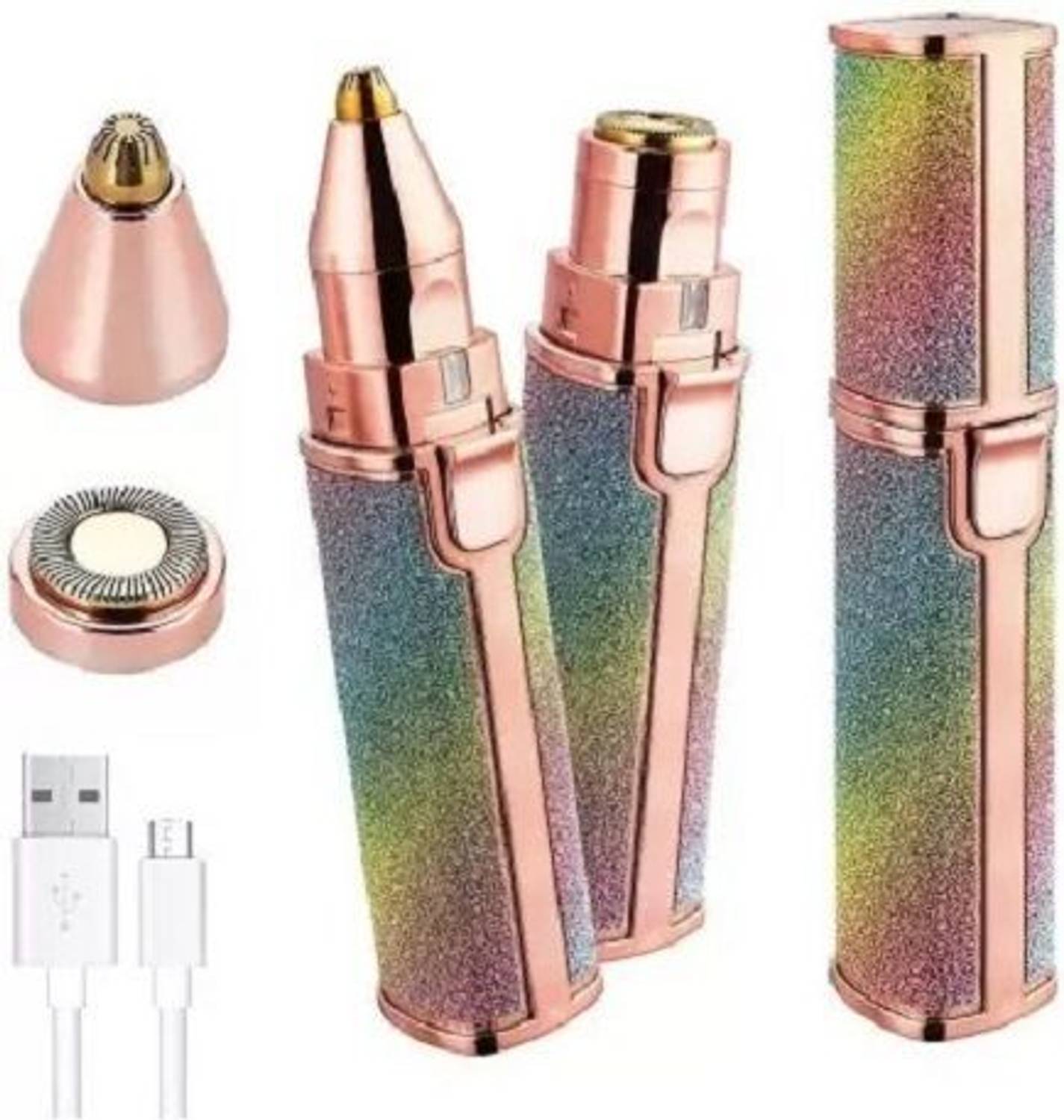ALORNOR : Painless Women's facial hair removal Blawless Trimmer 60 min Runtime 0 Length Settings