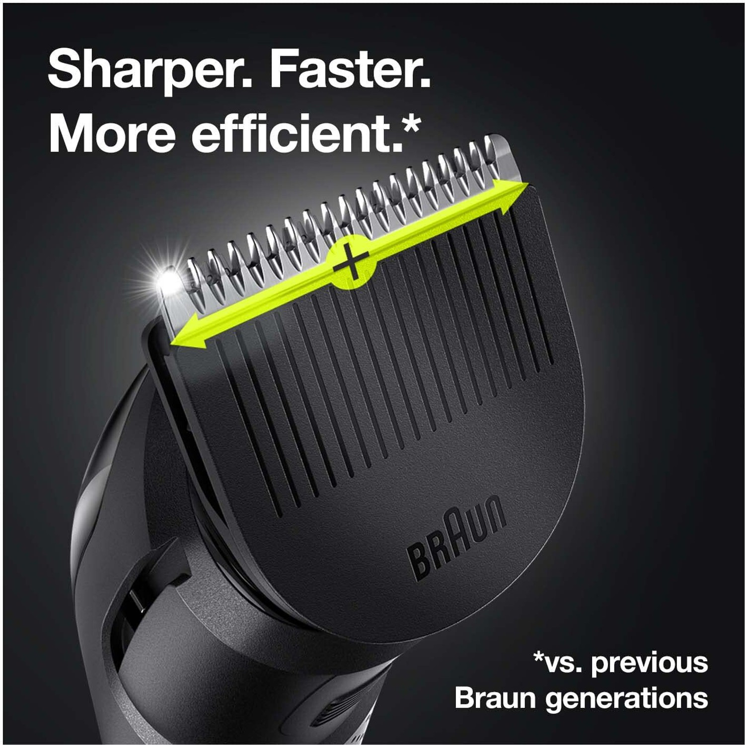 Image of Braun All In One Trimmer | Multi-Grooming Kit for Face, Hair, Body & More Fully Waterproof Grooming Kit 100 min Runtime 40 Length Settings