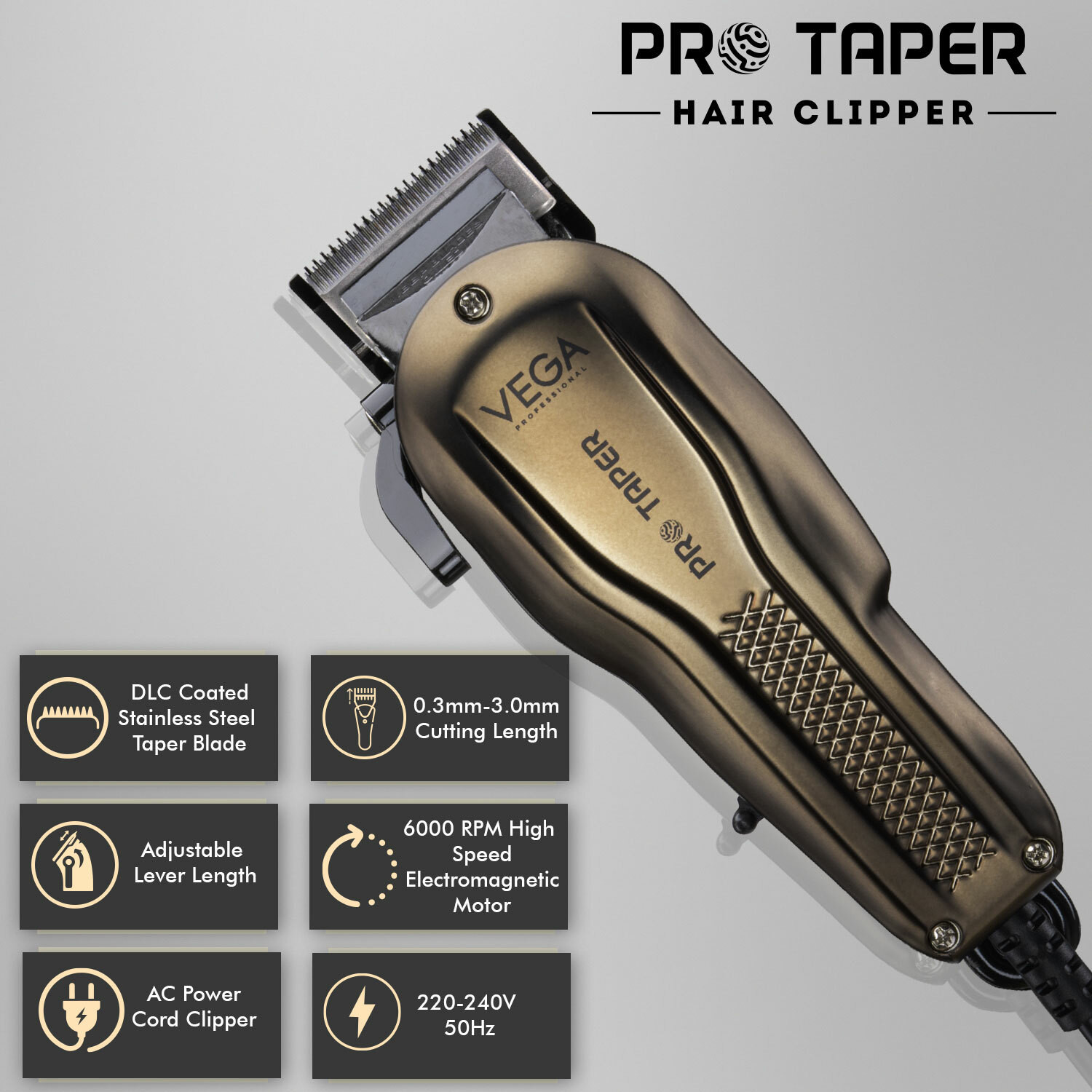 Image of Vega Professional VPPHC-01 Trimmer 0 min Runtime 5 Length Settings