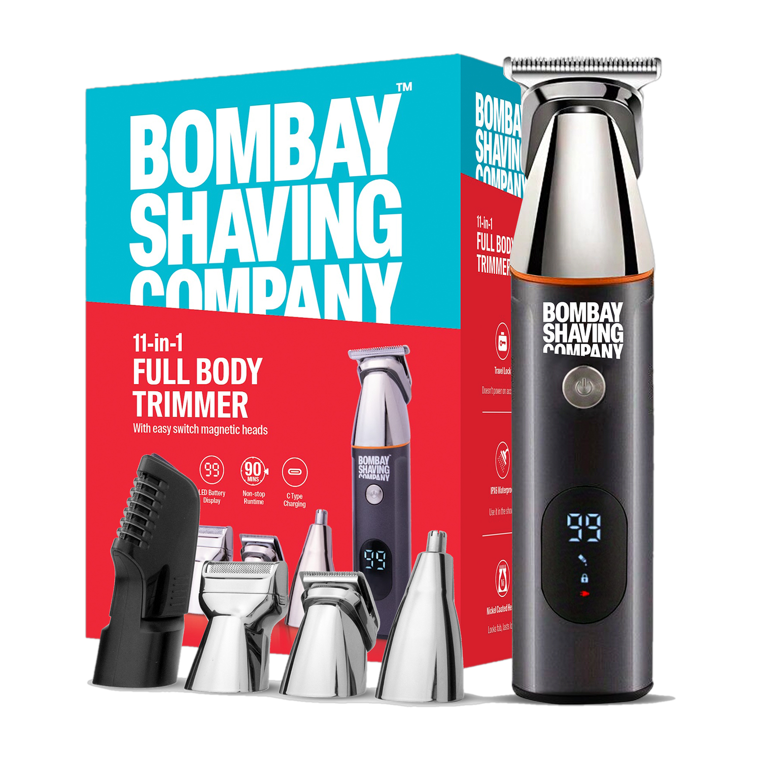 Bombay Shaving Company 11-in-1 Full Body Trimmer - Image 1
