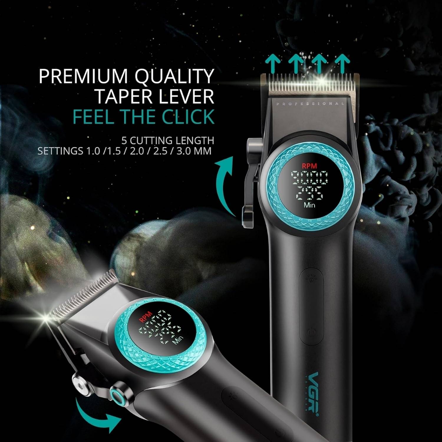 VGR V-001 Grooming Kit 300 min 10 Lengths - Image 3