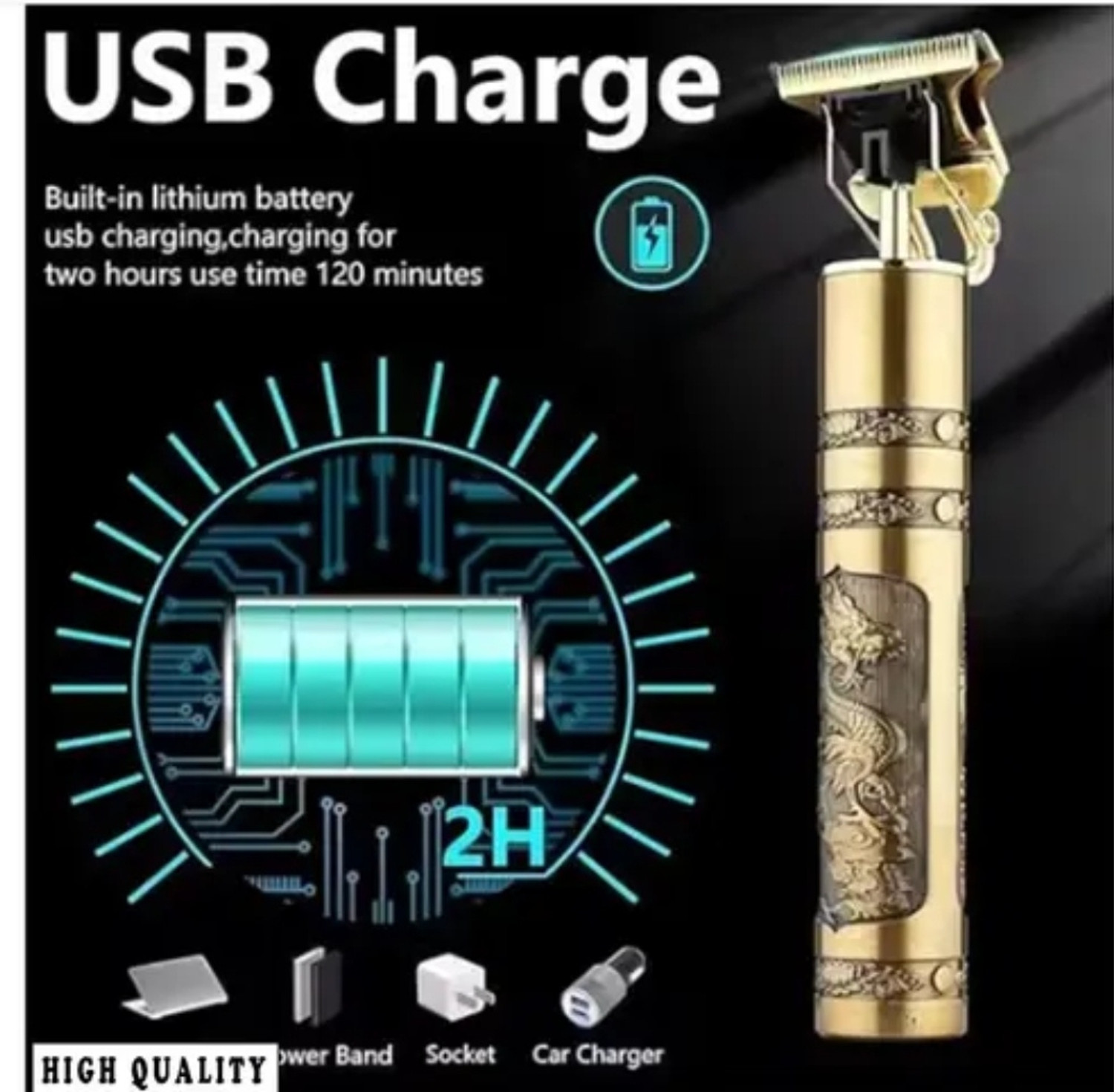 Image of seth T9 Trimmer 60 min Runtime 1 Length Settings