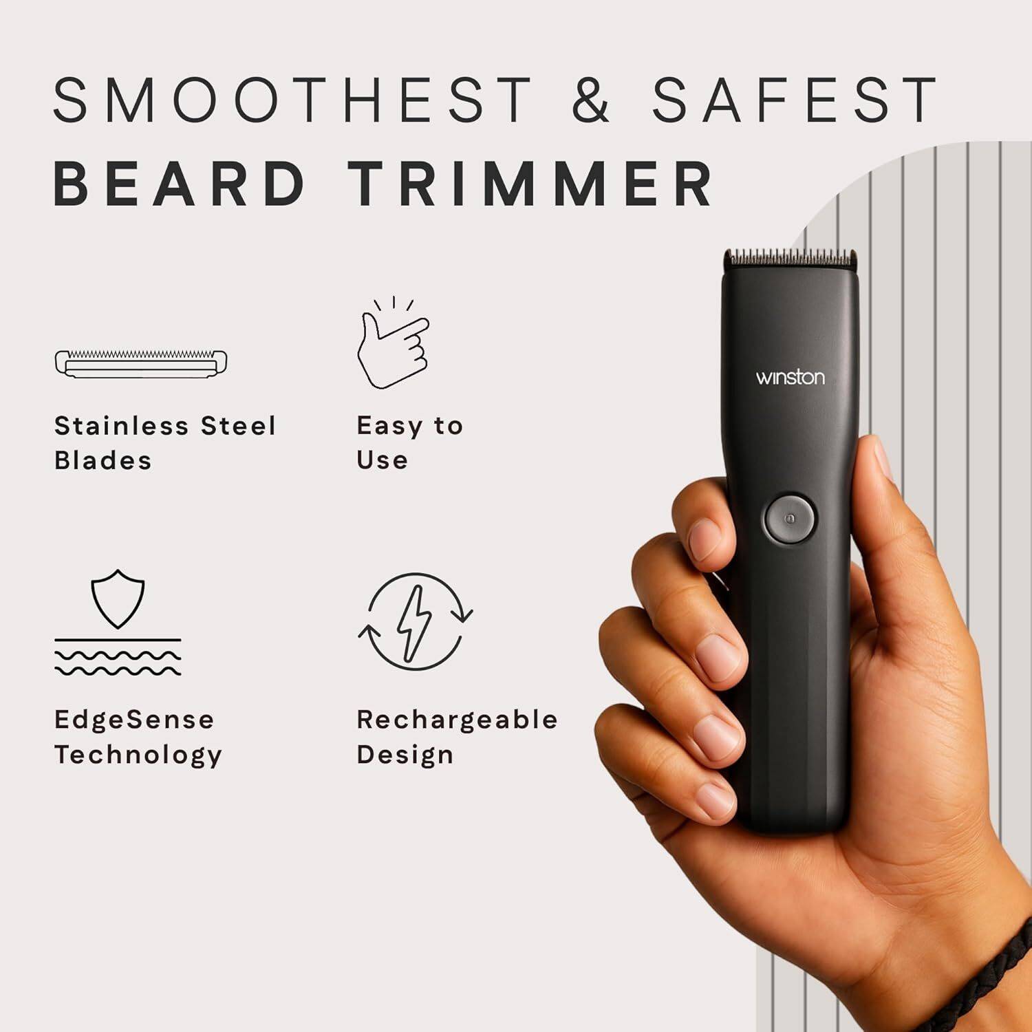 Winston Nut Groomer 1.0 Lite Rechargeable Trimmer - Image 3