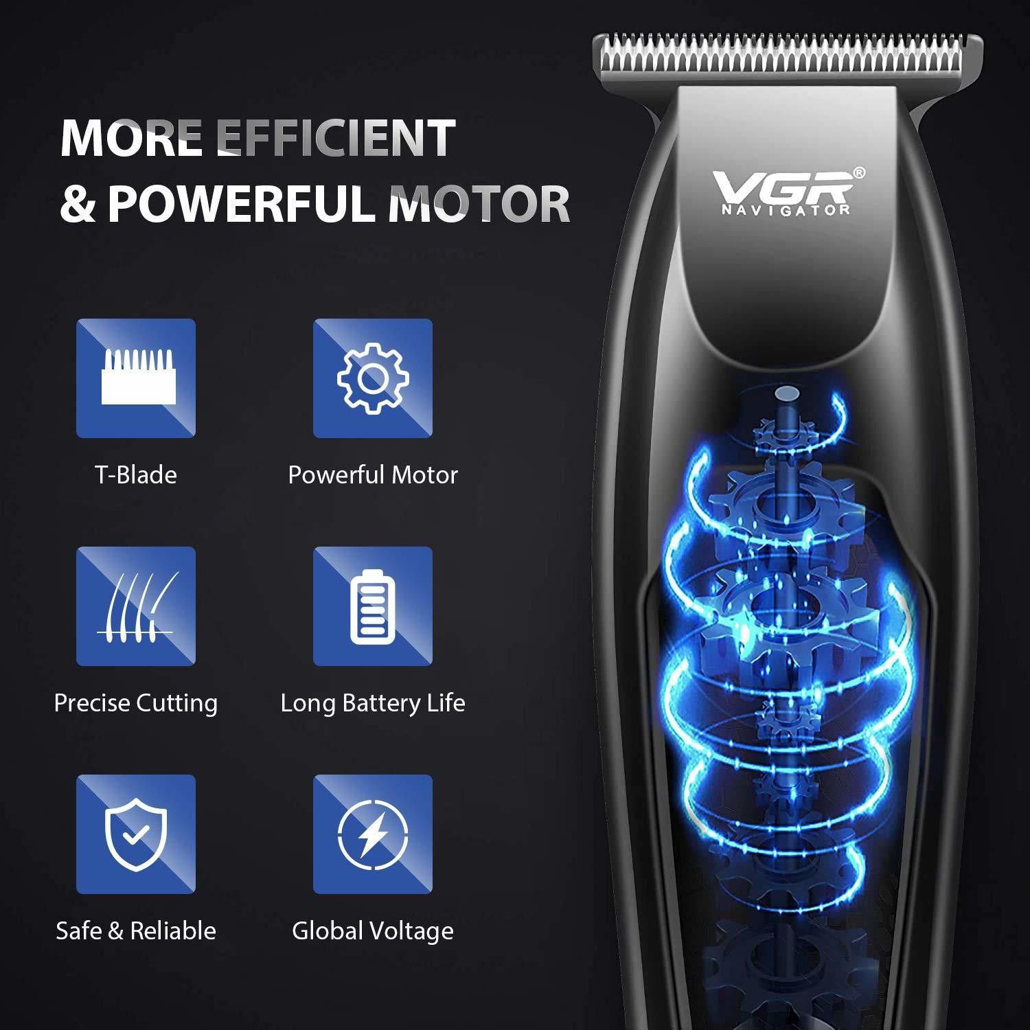 Image of VGR V-070. Trimmer 120 min Runtime 5 Length Settings