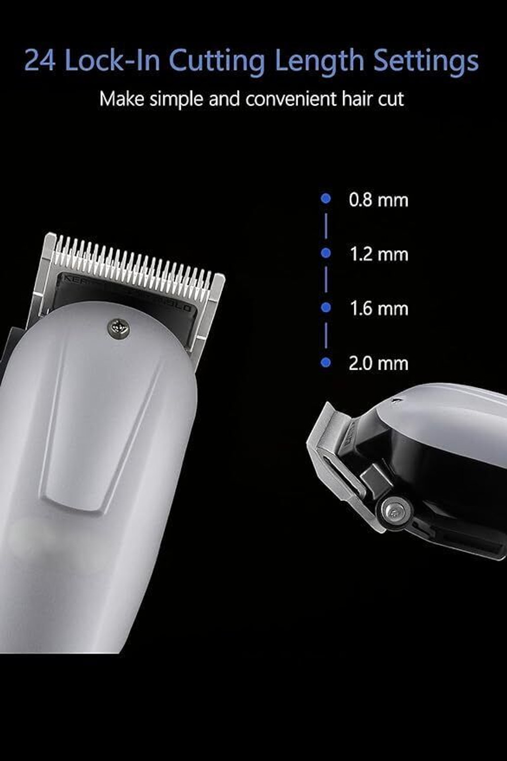 Image of Kimi km 809A Trimmer 240 min Runtime 4 Length Settings