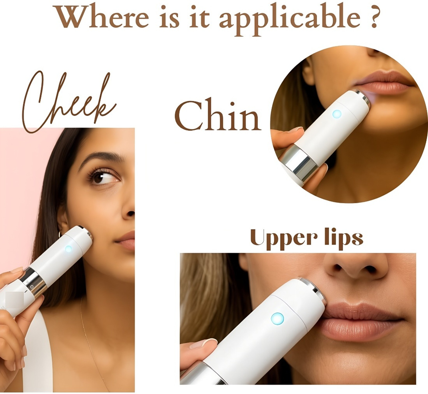 Image of BELENZO Professional Lady Shaver for Women | Face, Eyebrow & Upper Lip trimmer Shaver For Women