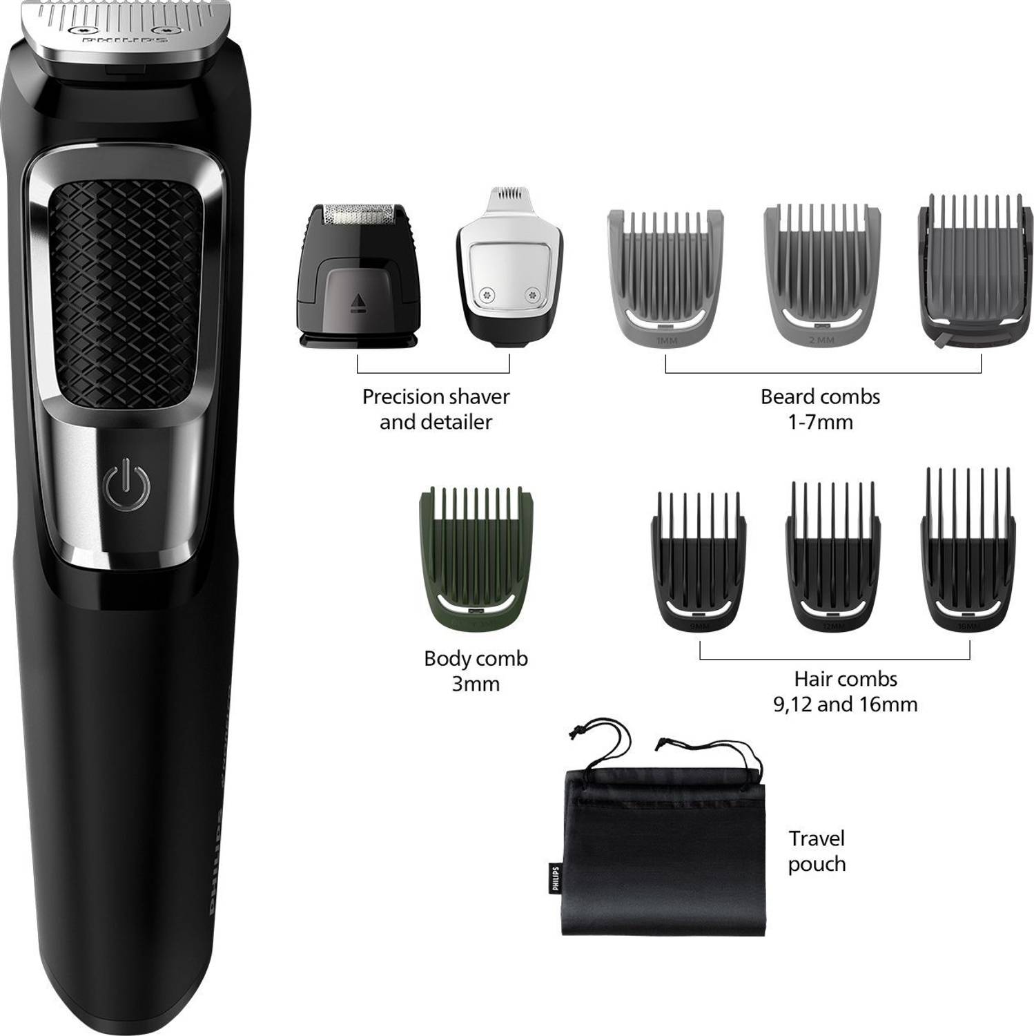 PHILIPS MG3750/33 60 min Runtime 10 Length Settings - Image 3