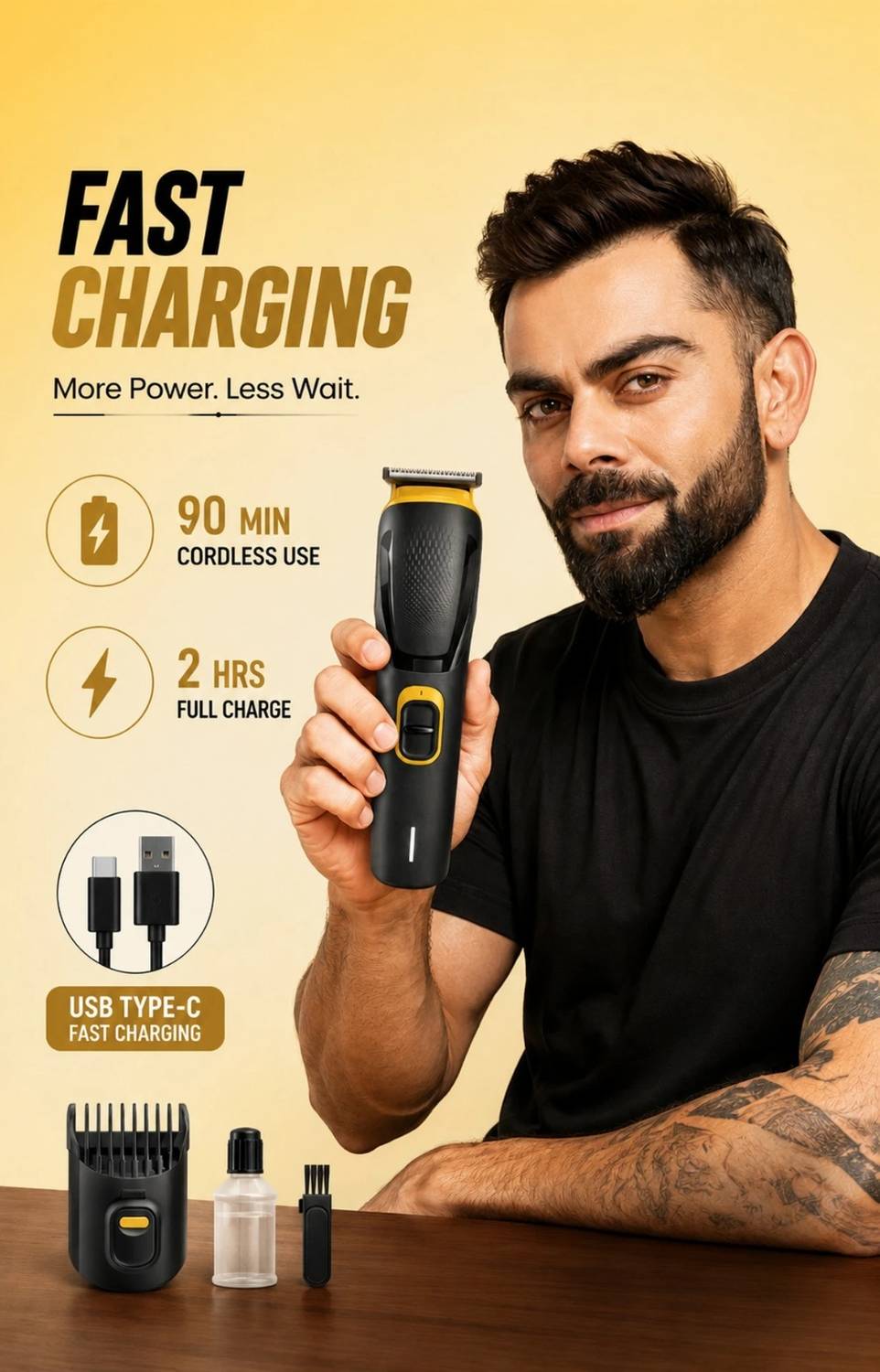 CLINLINSO Beard & Hair 509 Trimmer - Image 2
