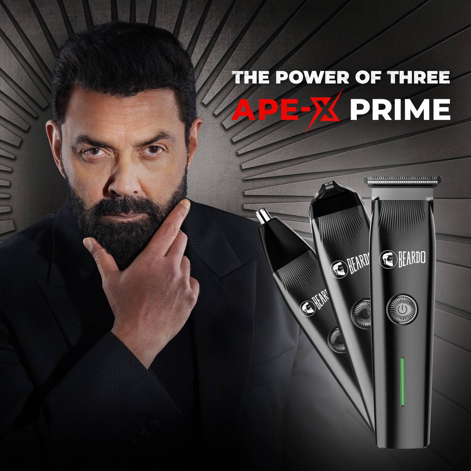 Beardo Ape-X Prime Multipurpose Grooming Kit - Image 2