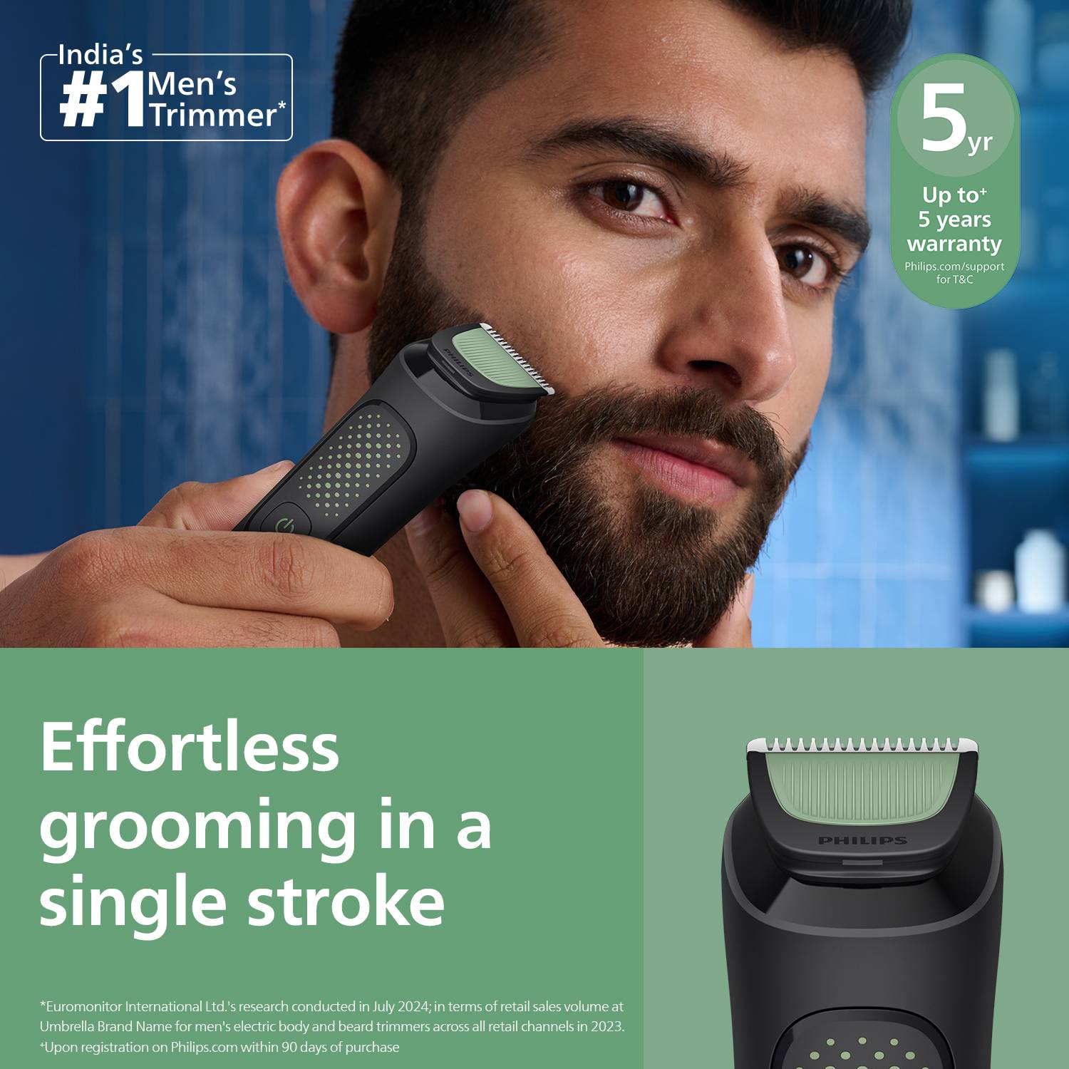 Philips MG3951/30 Men's Trimmer 90 min Runtime - Image 3