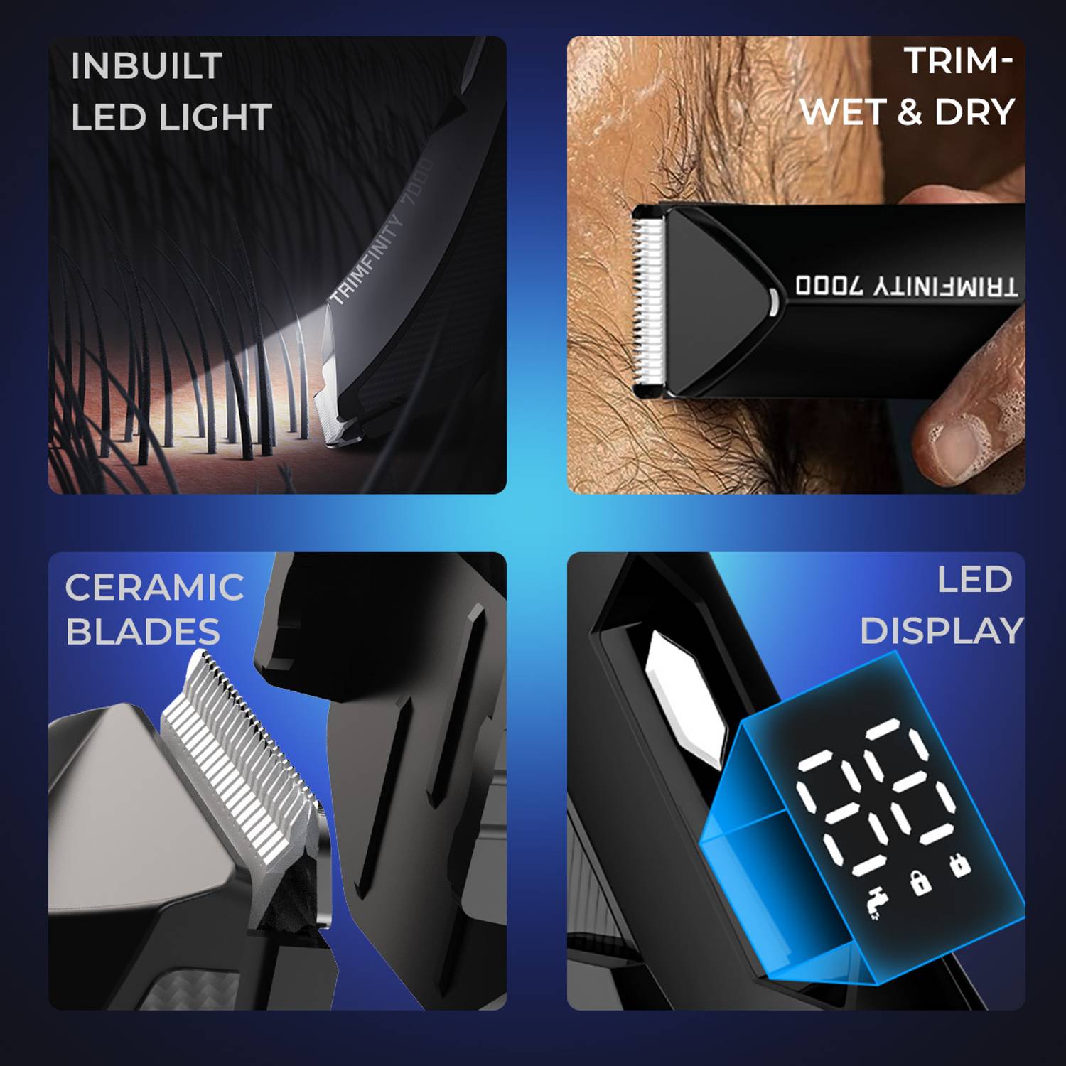 urbangabru Trimfinity 7000 Body Hair Trimmer - Image 3