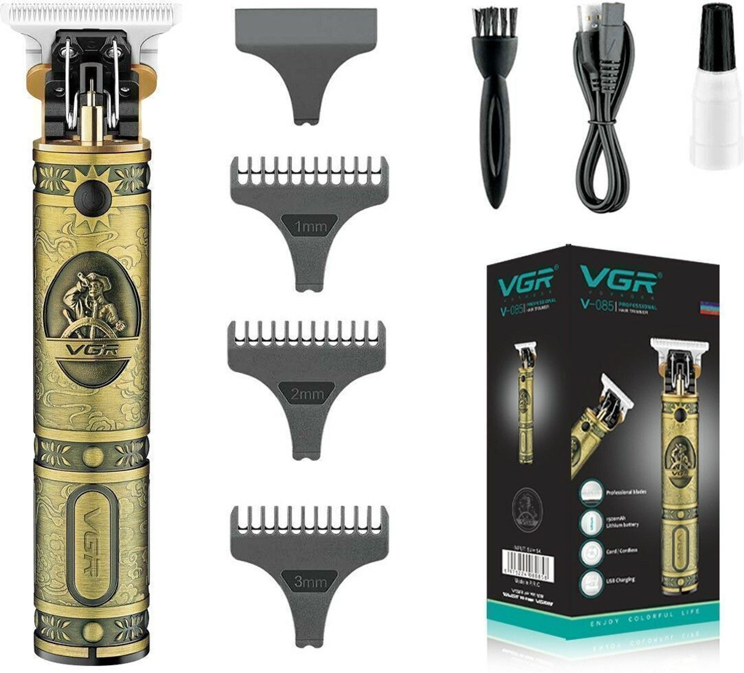 Image of VGR V-085 PRO Body Groomer 300 min Runtime 3 Length Settings