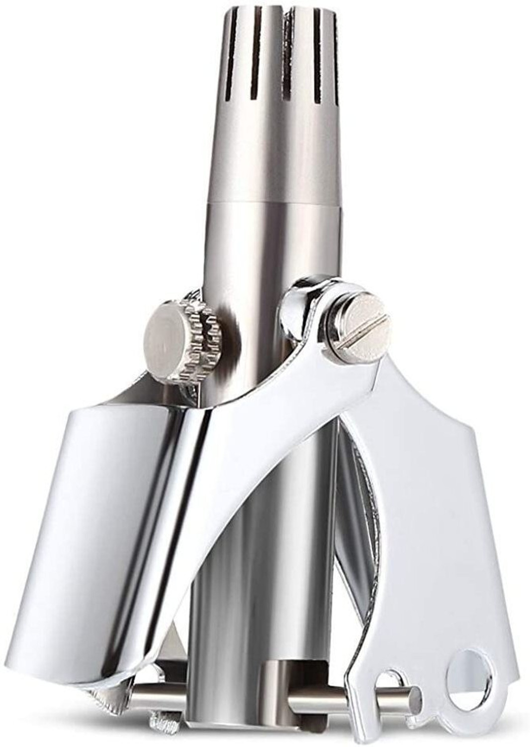 Image of Queue New Manual Nose & Ear Hair Trimmer for Men & Women Best Quality Stainless Steel Nose Hair Remover Trimmer 10 min Runtime 2 Length Settings