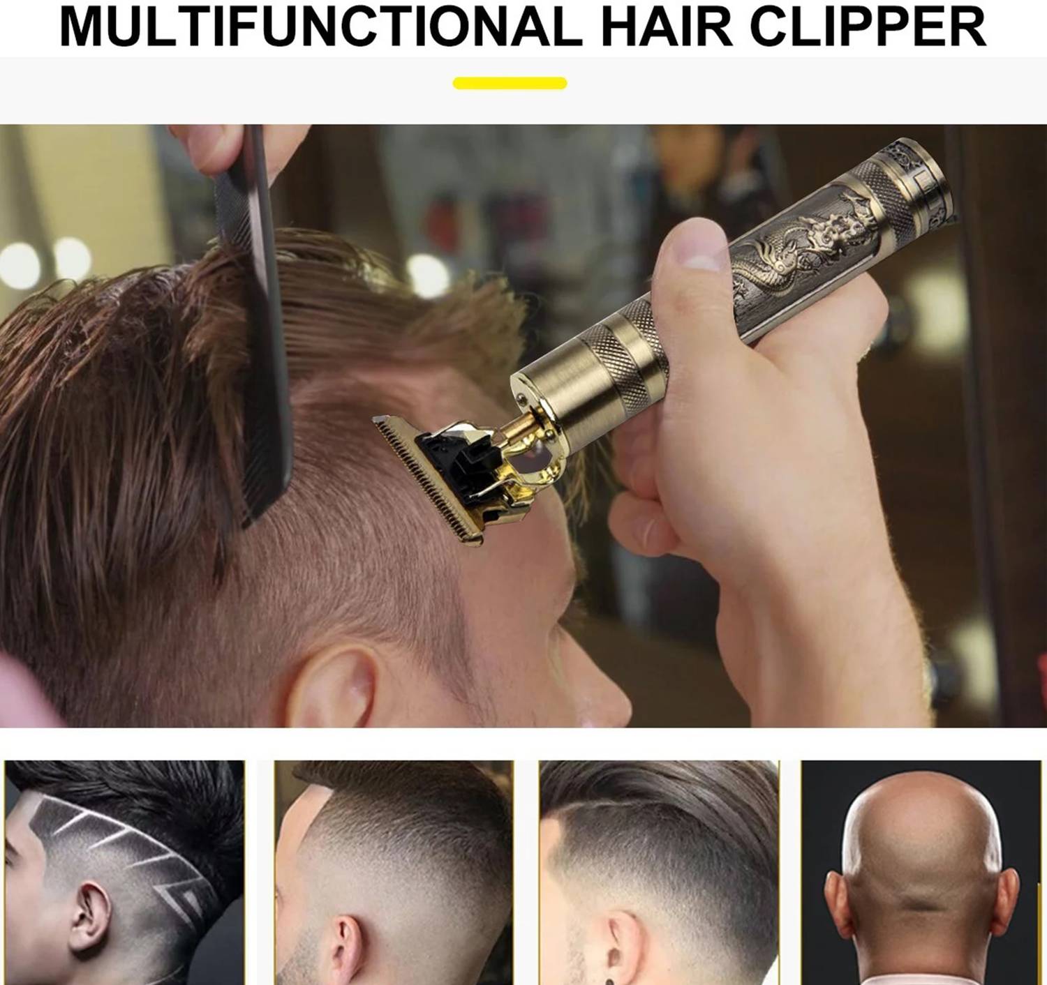 Virth Hair & Nose Hair Trimmer Kit 120 min Runtime - Image 3