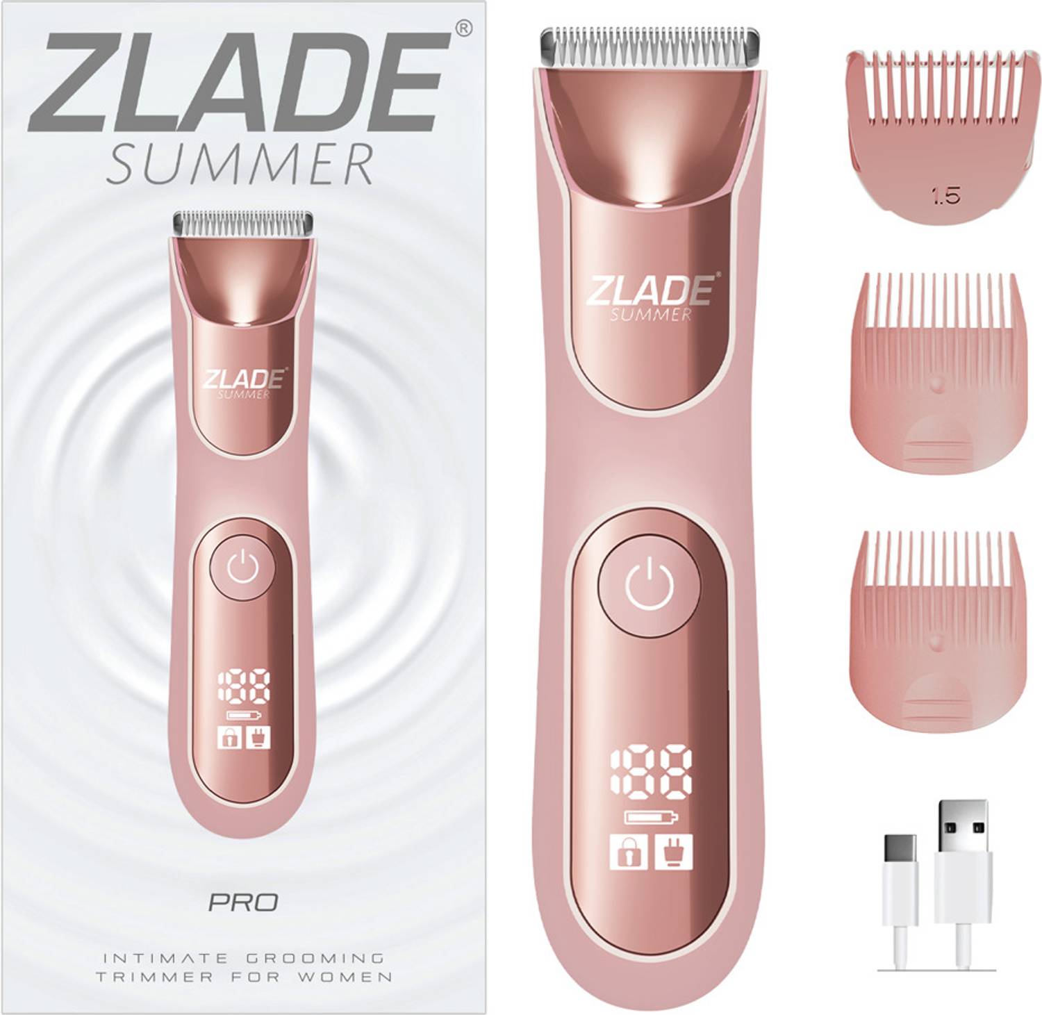 Zlade Summer Pro Intimate Body Trimmer for Women - Image 1