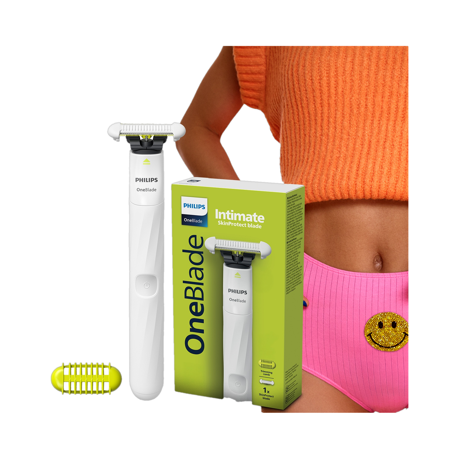 PHILIPS QP1924/20 OneBlade Razor for Women - Image 1