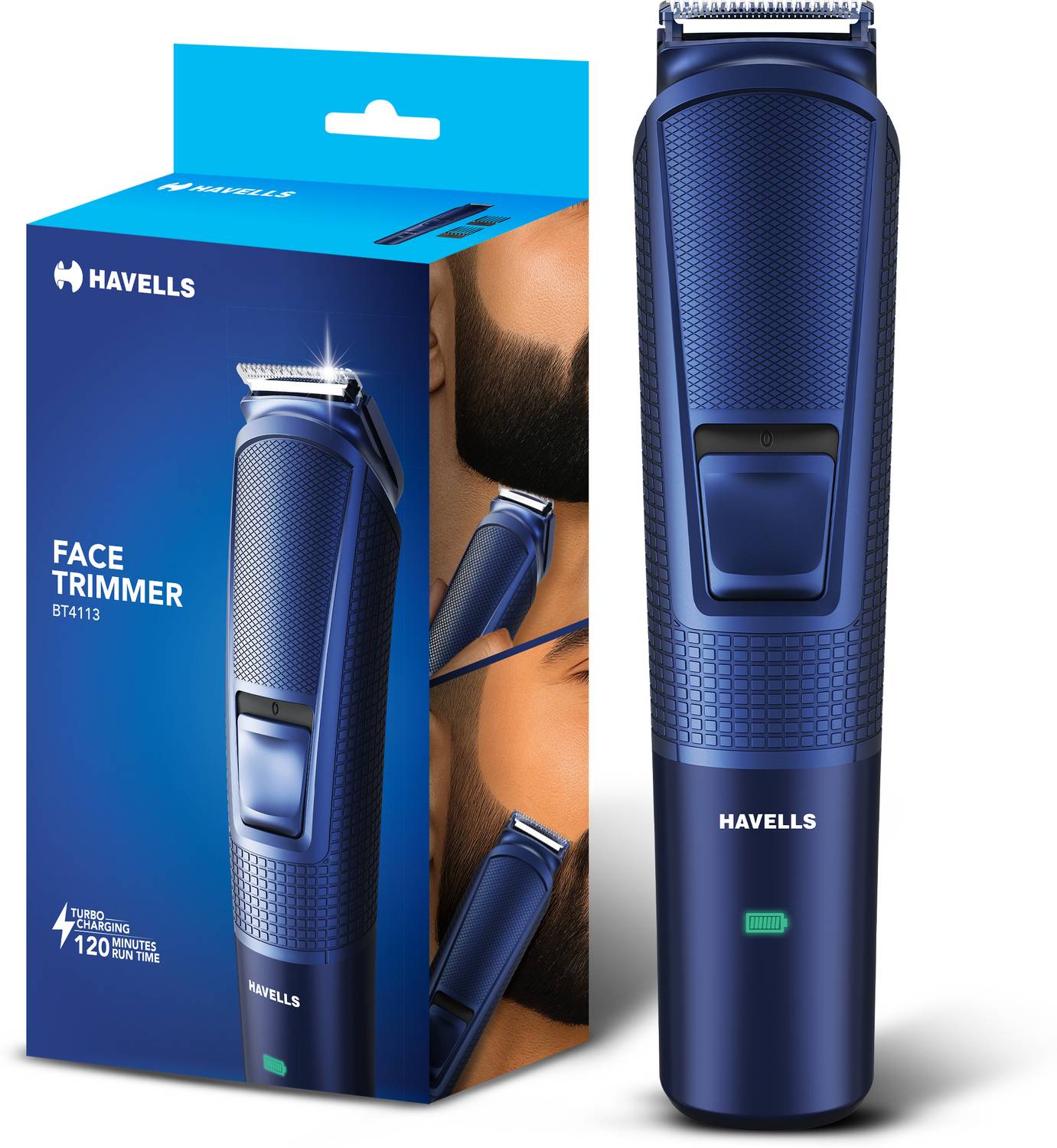 HAVELLS Beard Trimmer Trimmer 120 min Runtime 1 Length Settings Rs. 599 - Flipkart