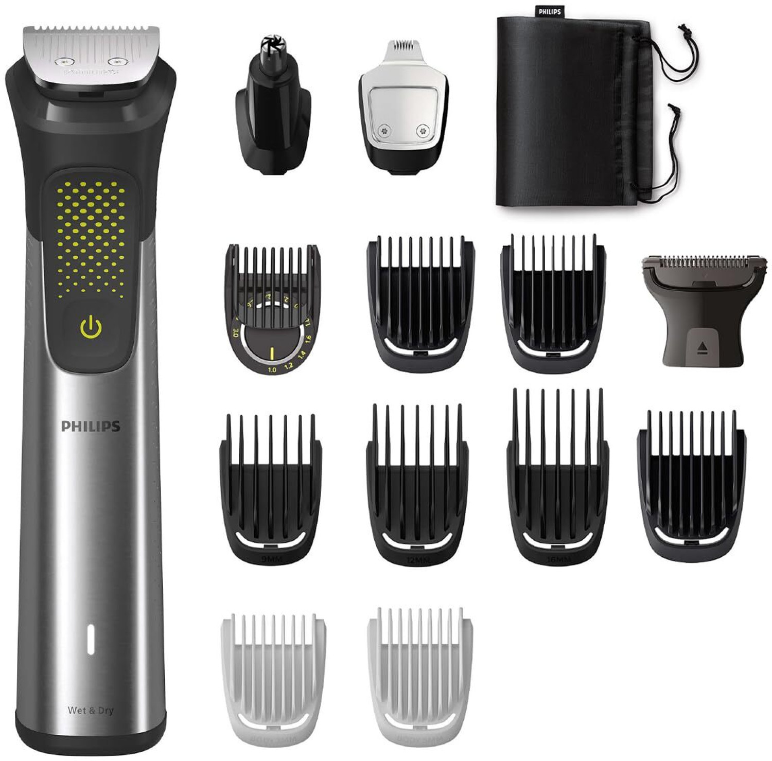 Image of PHILIPS mg9551 /65 mul ti groomer set Trimmer 120 min Runtime 4 Length Settings