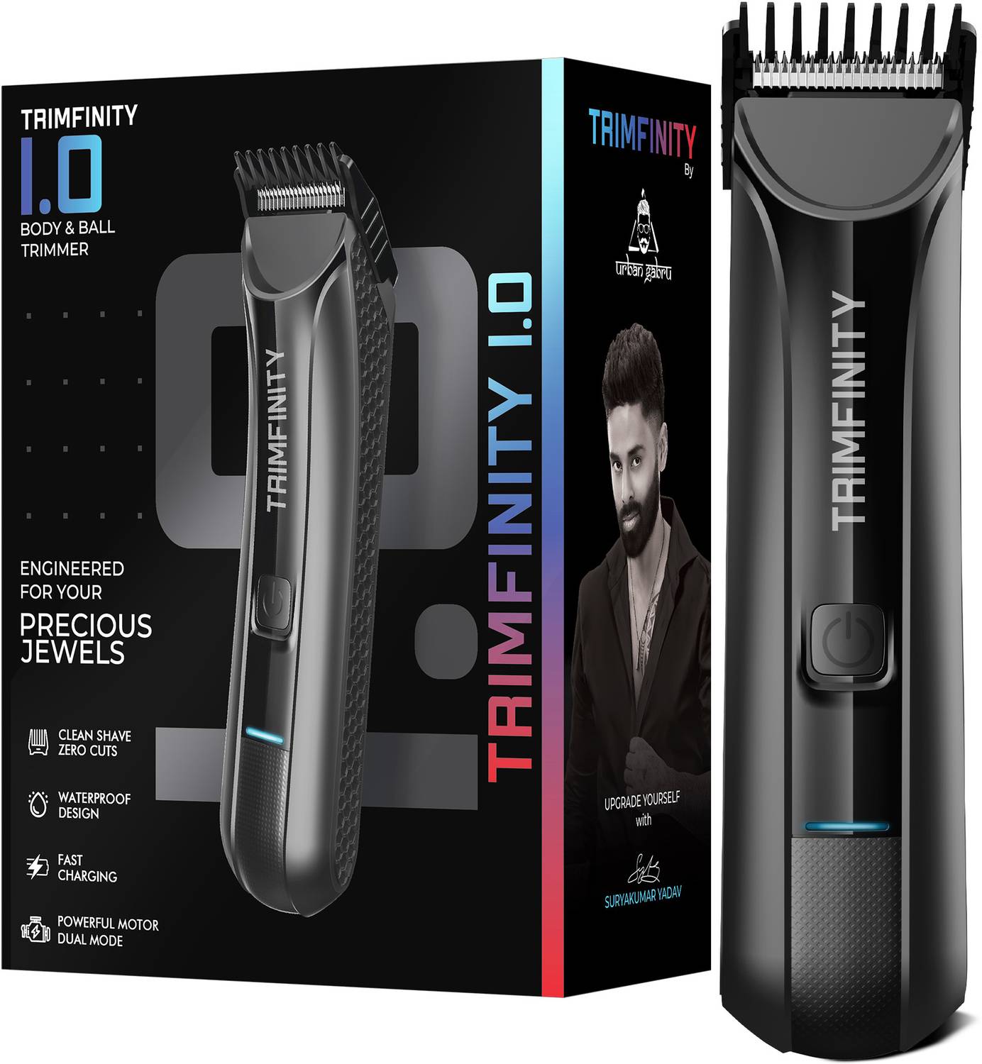अर्बनगबरू 1.0 Body Trimmer for Men - Image 1