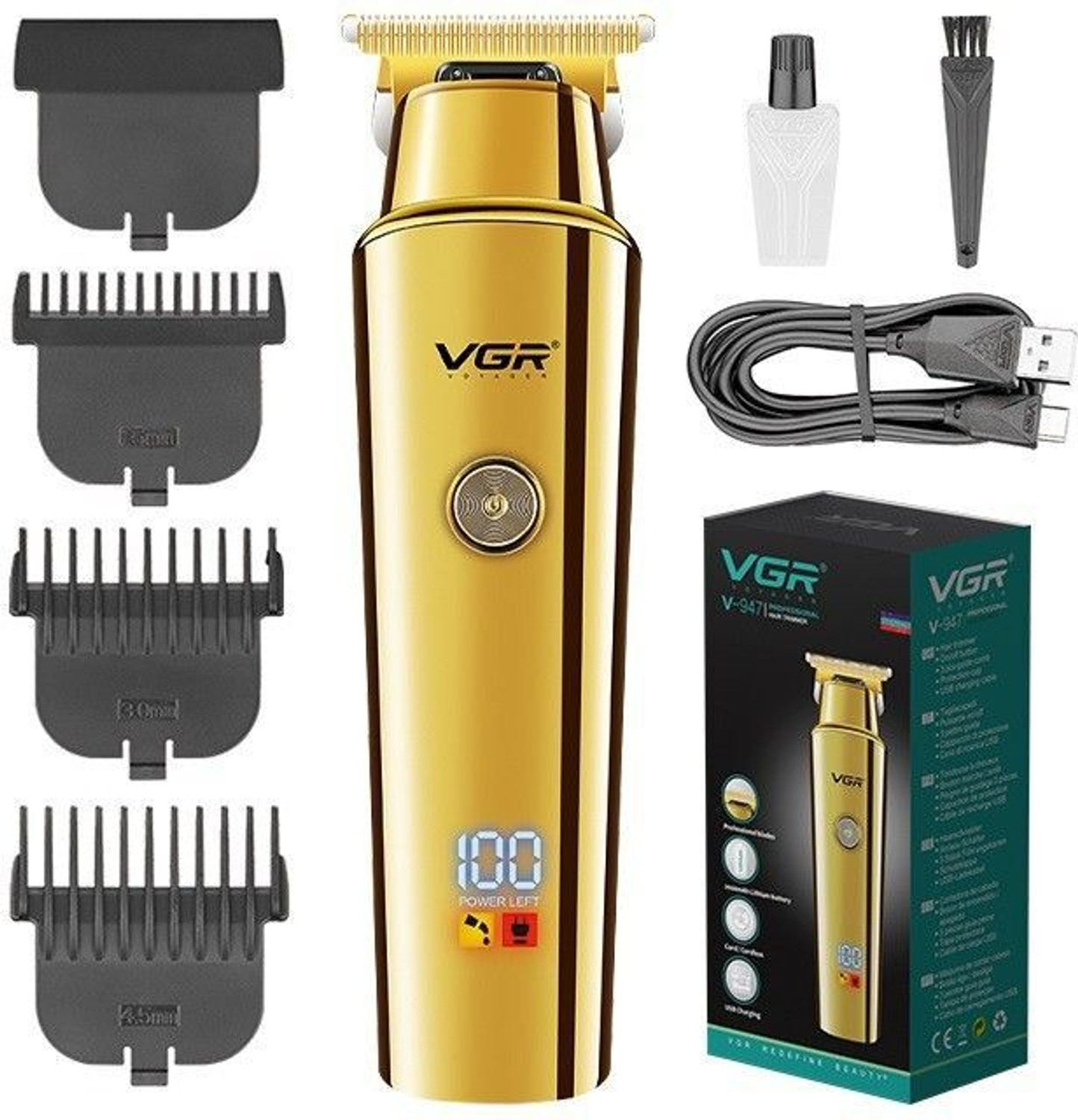 Image of VGR V-947. Trimmer 500 min Runtime 3 Length Settings