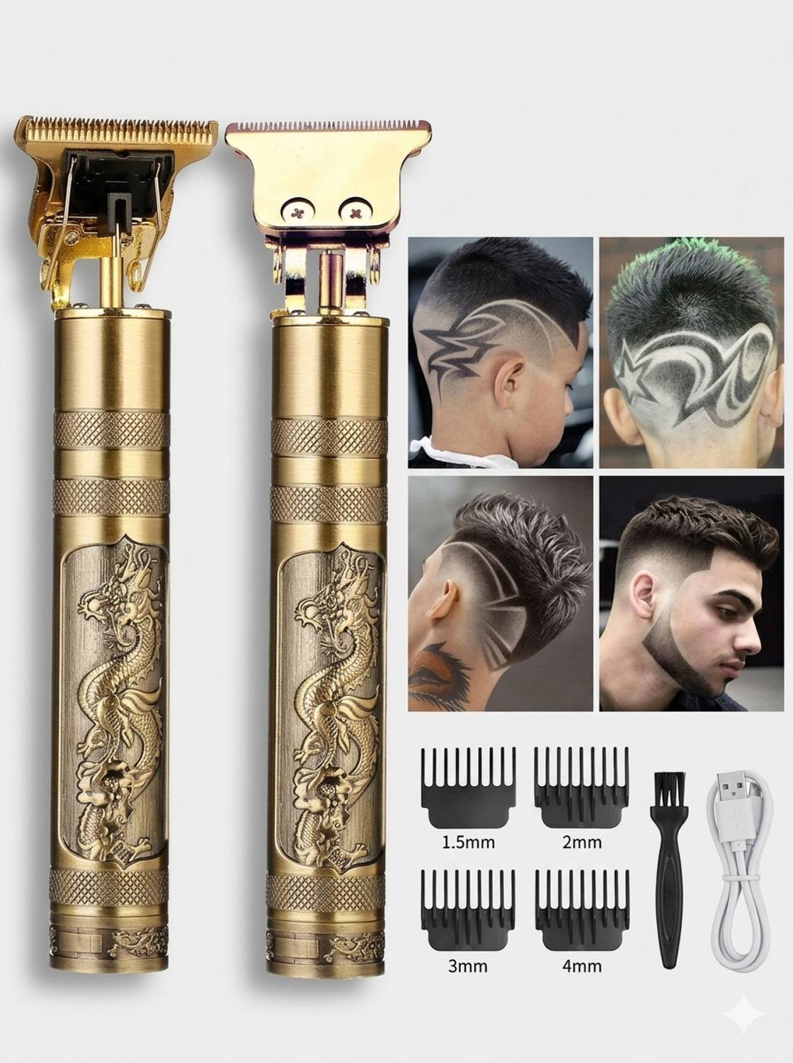 NAMAN MD Trimmer 120 min Runtime 4 Length Settings - Image 5