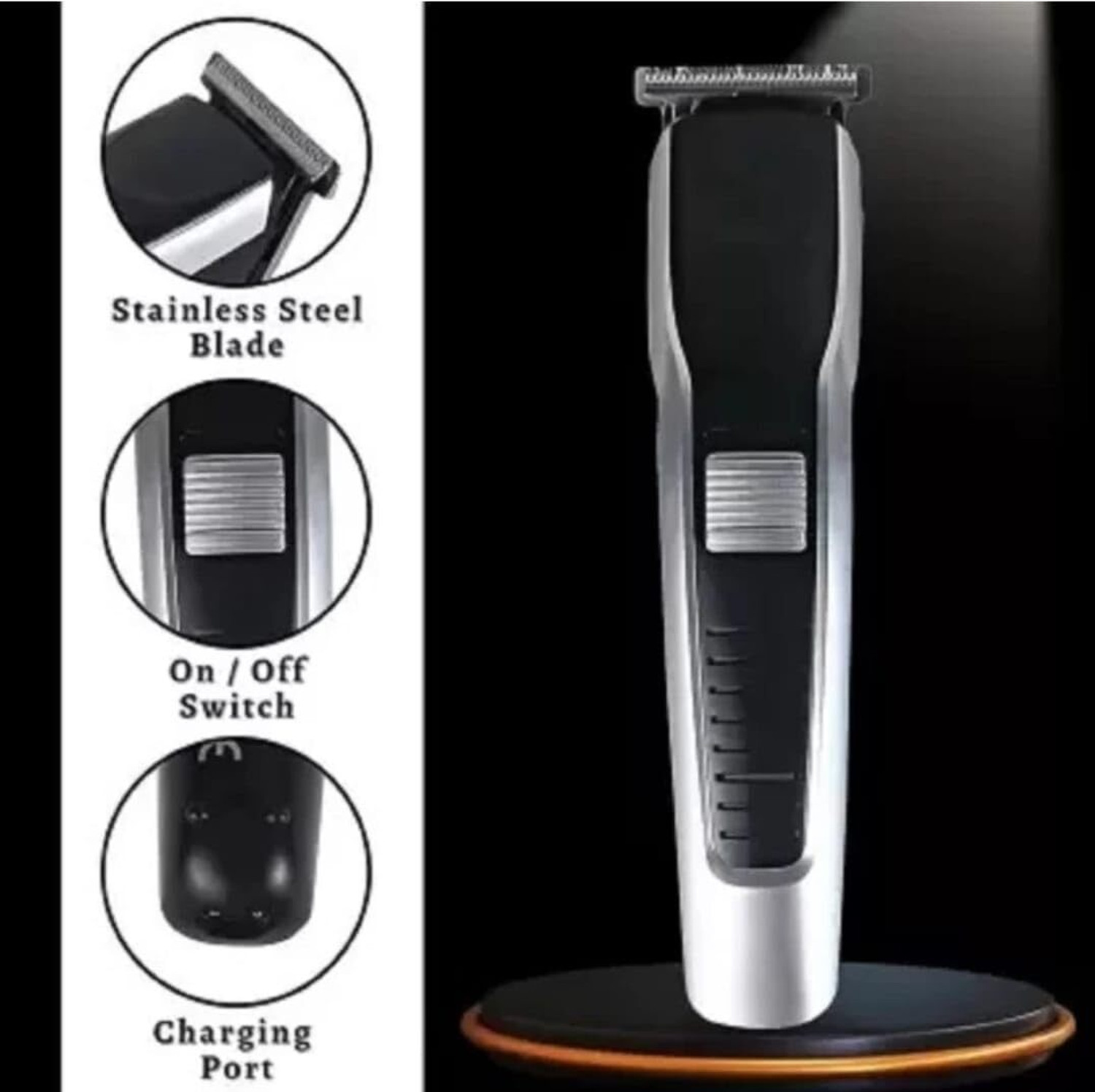 Image of Nka AT 538 Trimmer 45 min Runtime 3 Length Settings (Multicolor) Trimmer 60 min Runtime 4 Length Settings