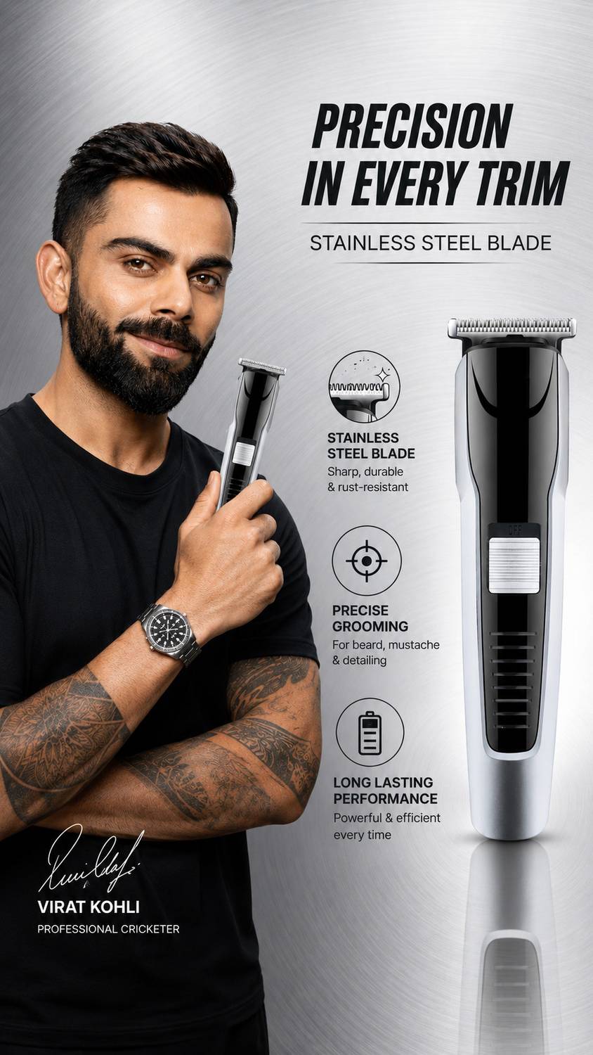 VoltEdge Perfect Trimmers for Men - Image 4