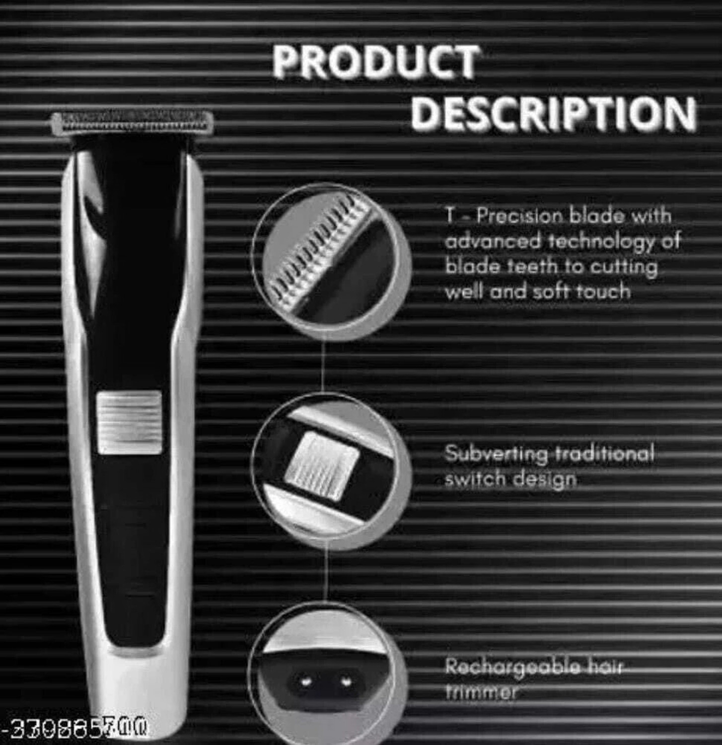 Image of Zeno volt SHAVER TRIMMER FOR MEN Trimmer 120 min Runtime 4 Length Settings