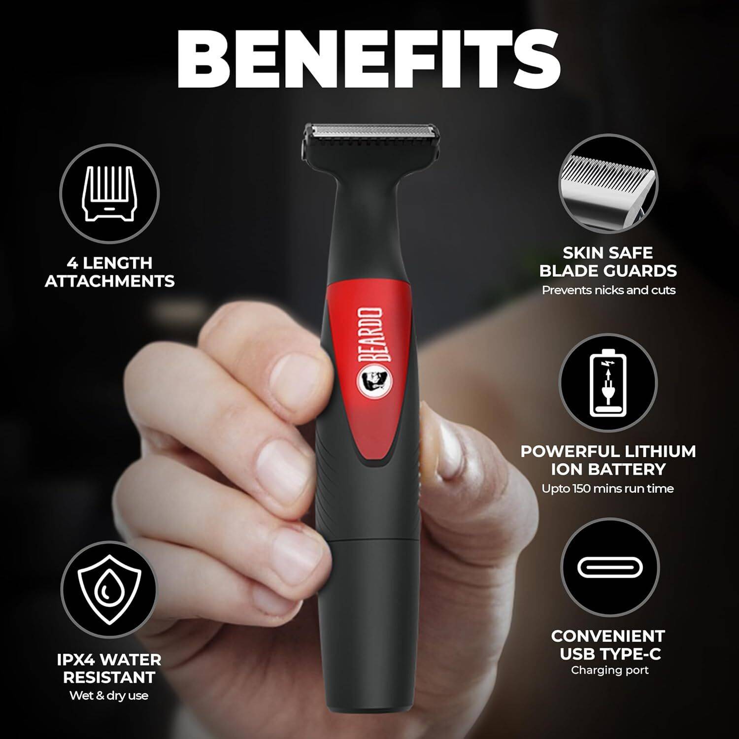 BEARDO I-Blade Body Trimmer - Image 4