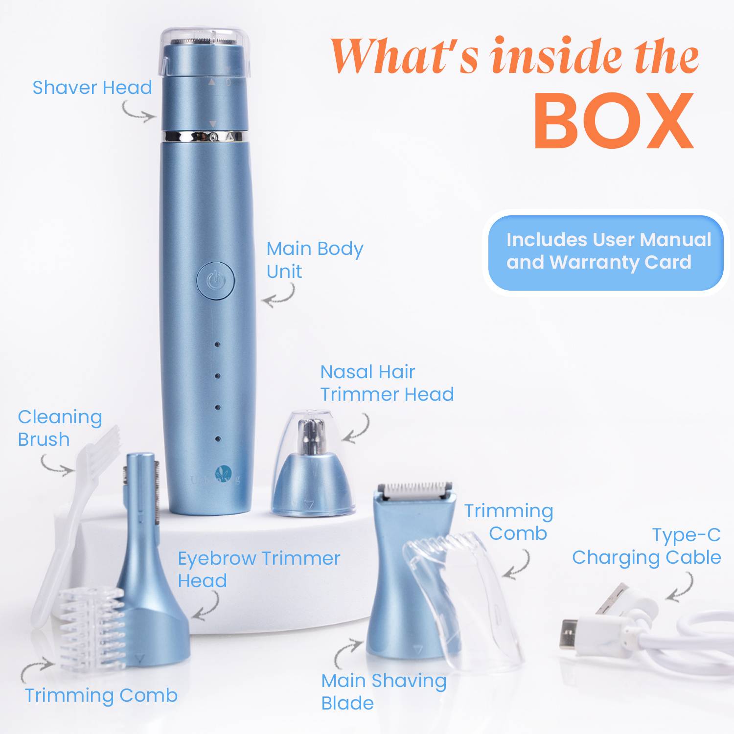 URBANYOG 7-in-1 Women Trimmer - Image 2