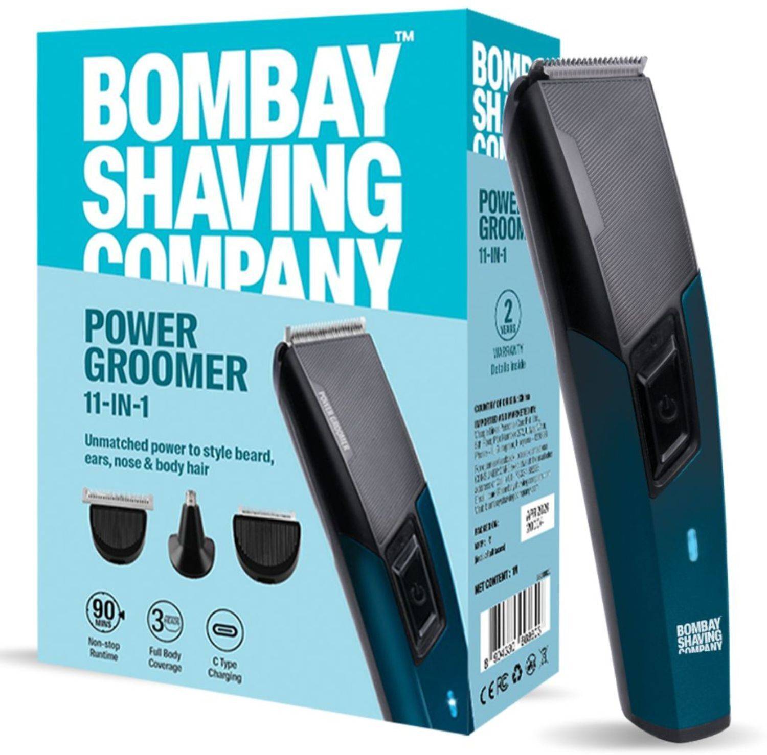 Bombay Shaving Company Power Groomer 11-in-1 Trimmer