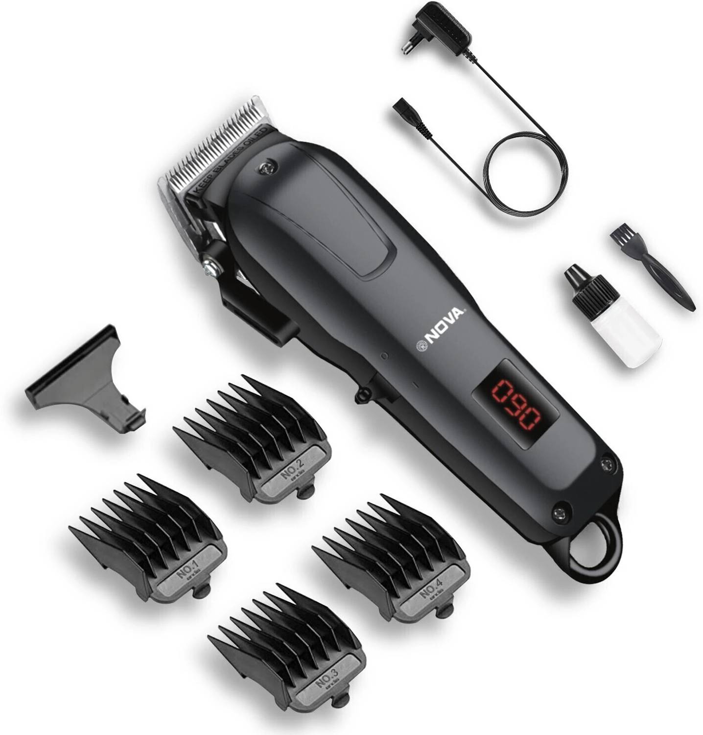 NOVA NHT 1083 Cordless Hair Clipper Trimmer - Image 1