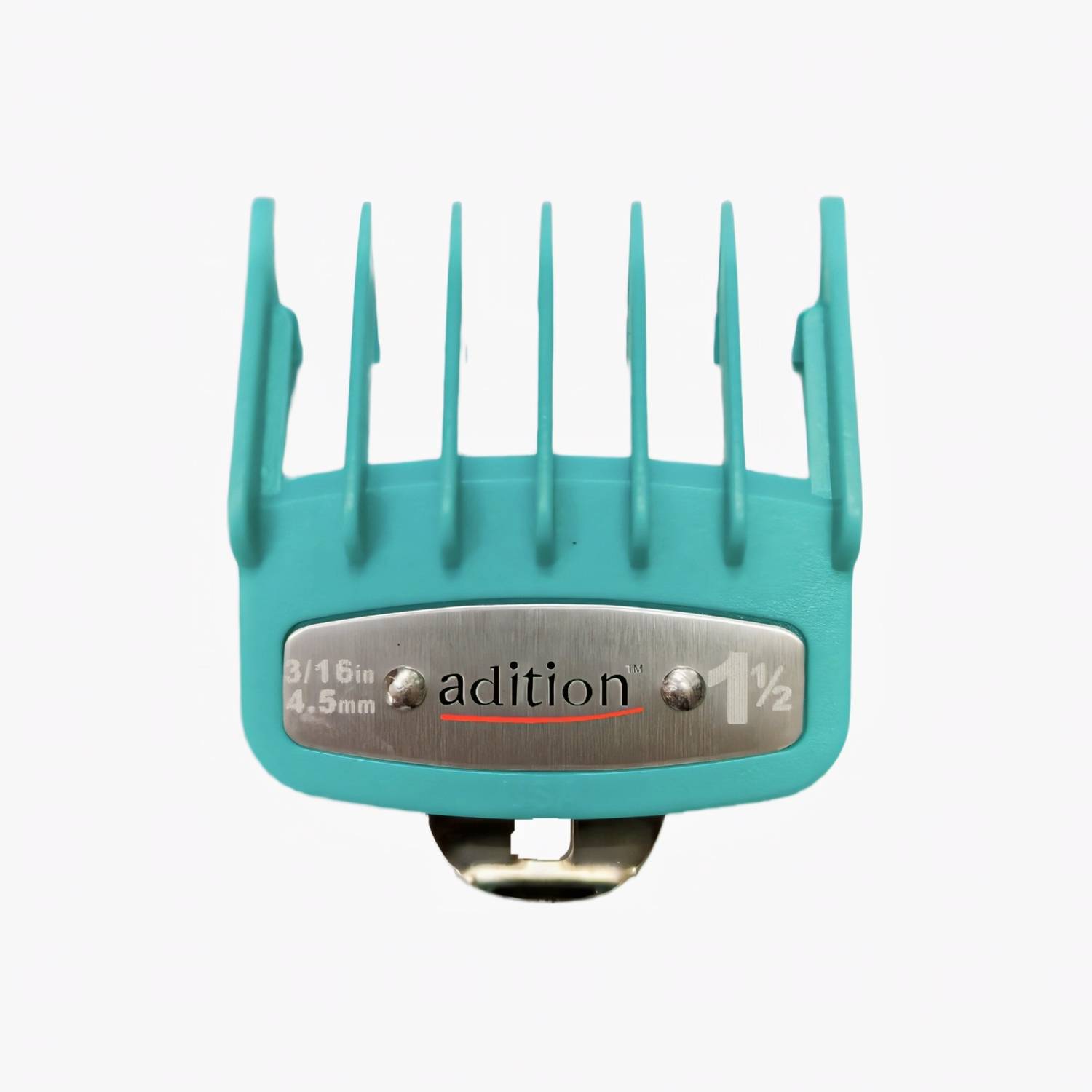 ADITION 4.5mm Clipper Guard 1½ No. Teal Trimmer 400 min  Runtime 1 Length Settings