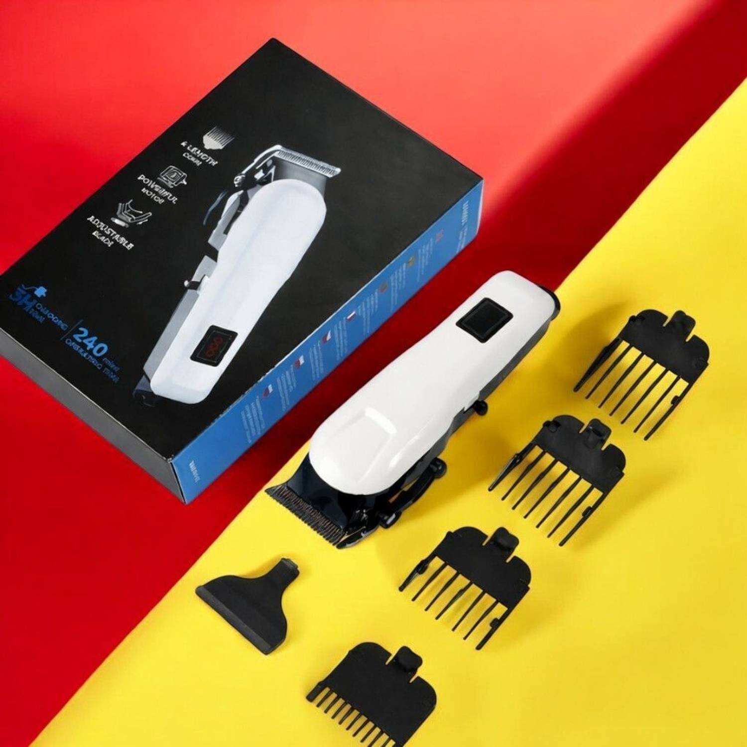 groomer X649 High Lumen LED Torch Light with Adjustable Focus & L