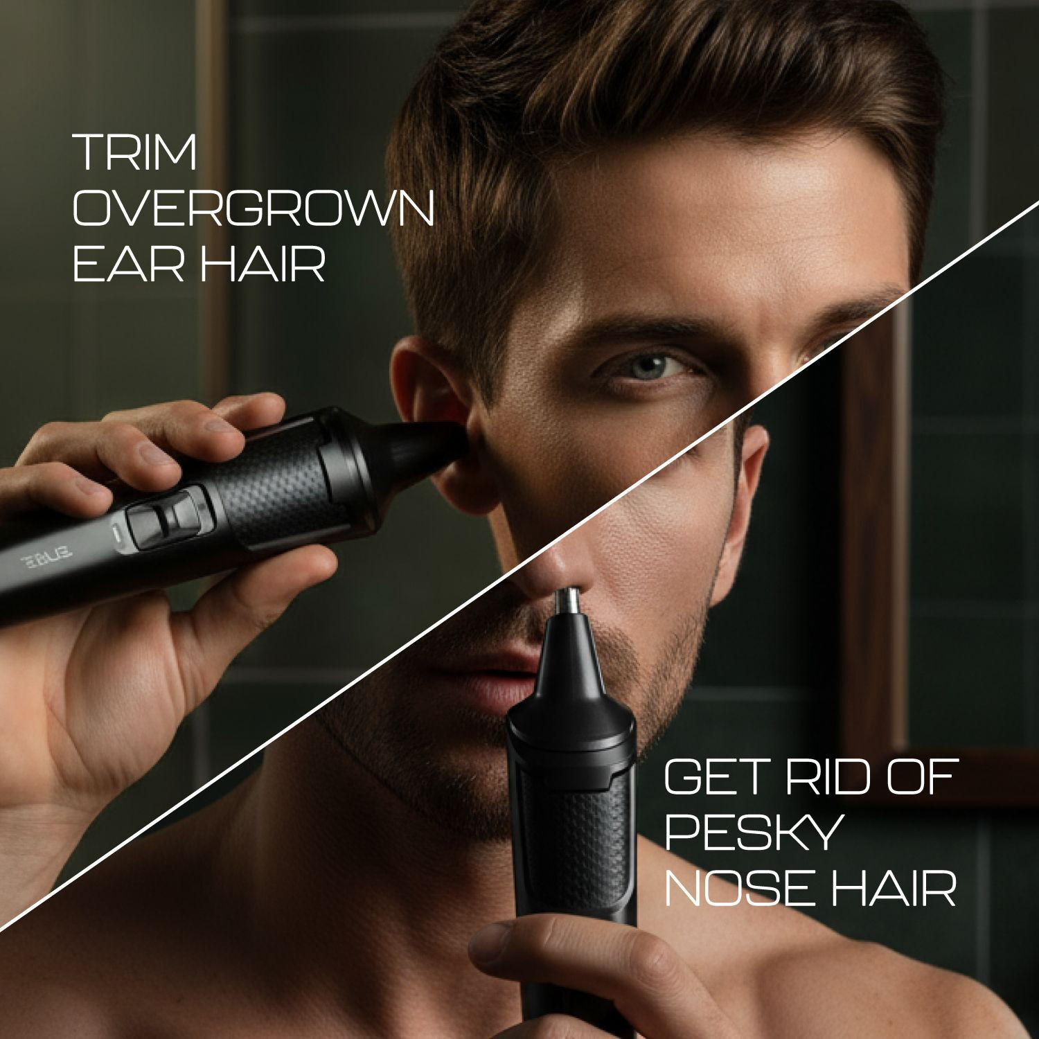 Image of Zlade Jaws Blitz All in One Beard Trimmer for Men | Fast Charging 6 in 1 Grooming Kit 120 min Runtime 40 Length Settings