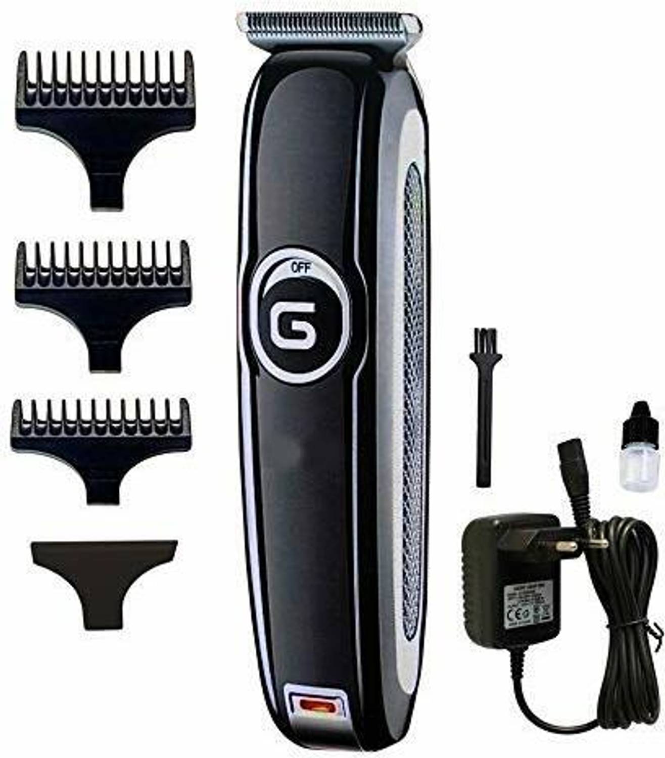 Geemy GM-6050 Black Trimmer 45 min Runtime - Image 1