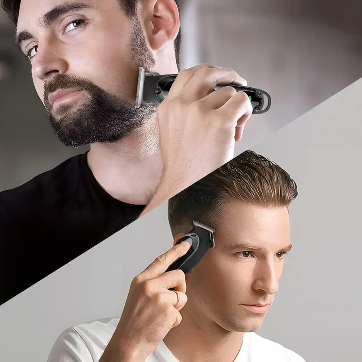 Image of TRP Traders HTC AT-118 Professionals Trimmer And Haircut Rechargeable Beard And Moustaches Trimmer 90 min Runtime 3 Length Settings