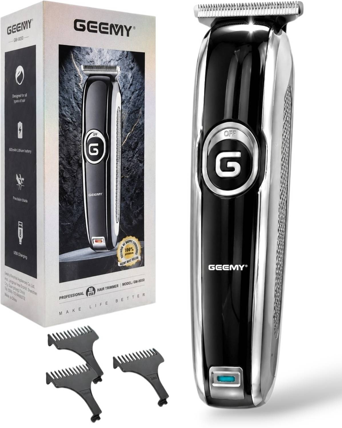 Geemy 9050-Hair Trimmer for Men - Image 1
