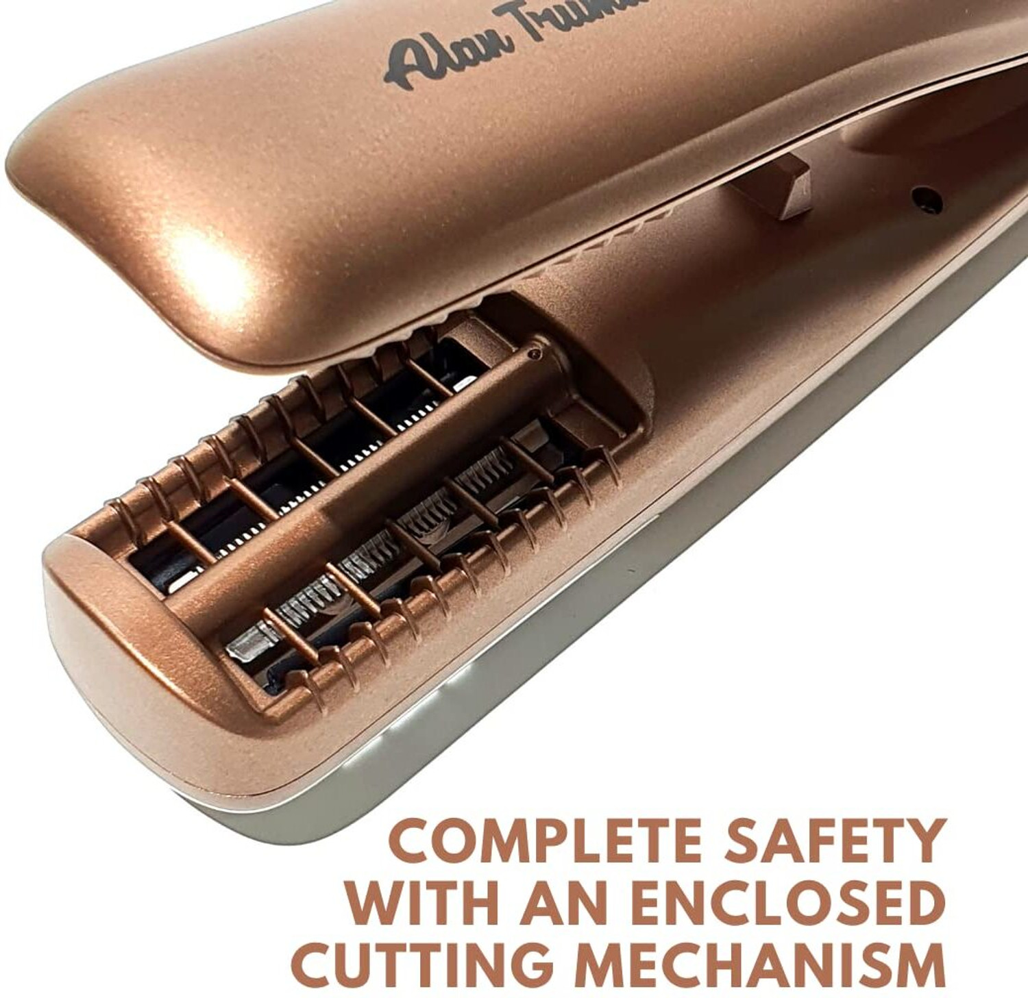 Image of Alan Truman No More Split Ends - Automatic Split End Trimmer| Frizz Free Hair Tool|Cordless Trimmer 4 min Runtime 1 Length Settings