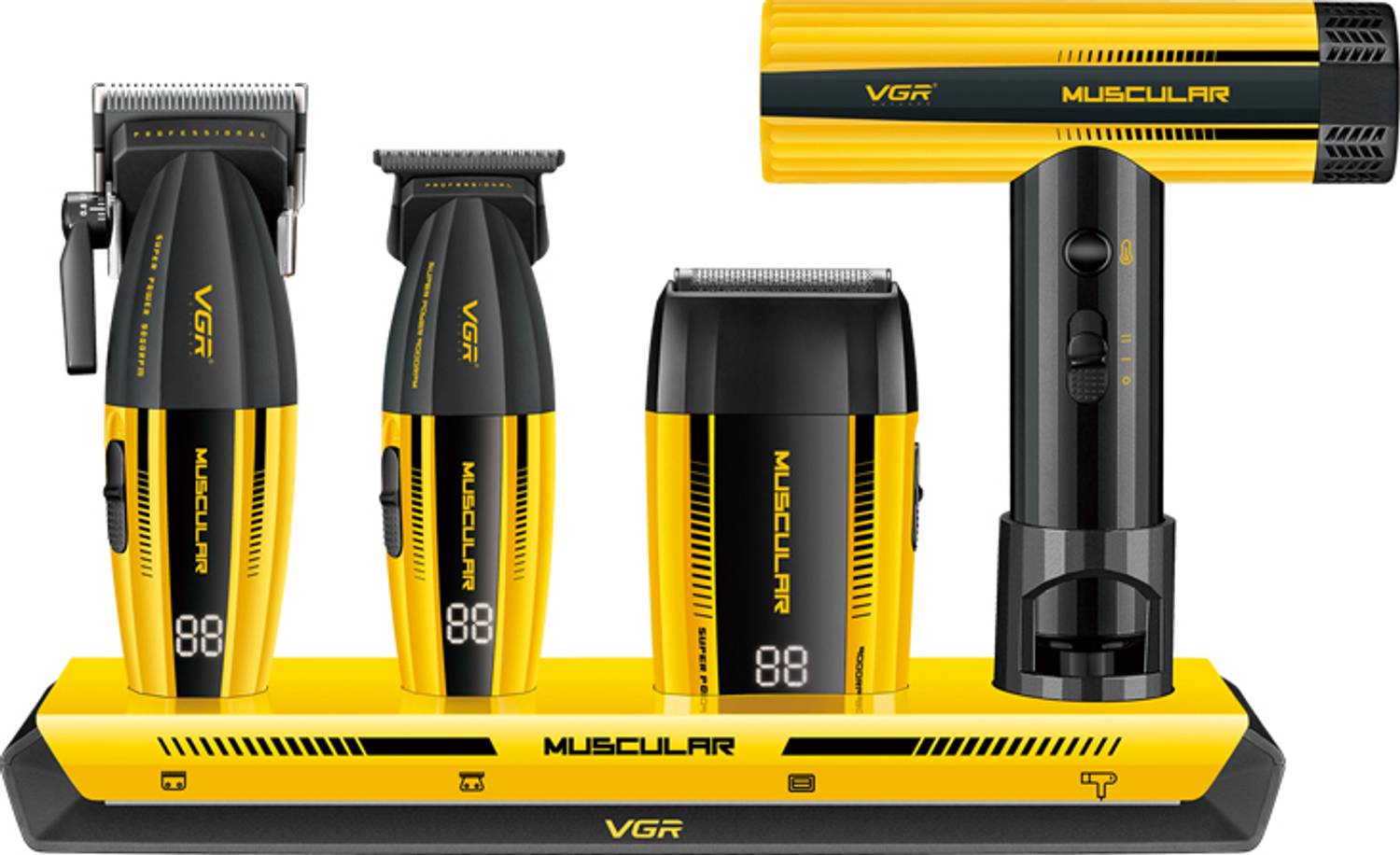 VGR V-285 S4 4-in-1 Barber Kit - Image 1