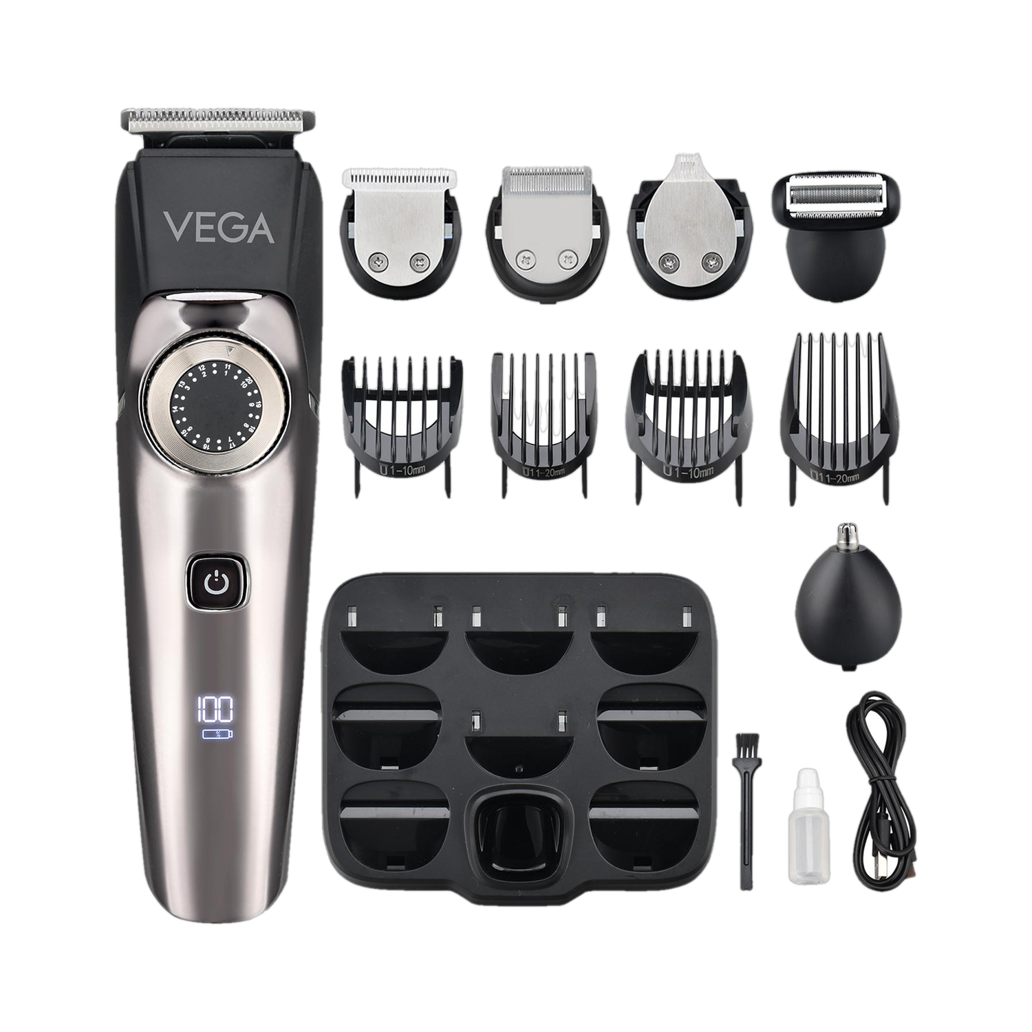 VEGA 9 in 1 Pro Multi Grooming Trimmer for Men, (VHTH-32) Trimmer... more