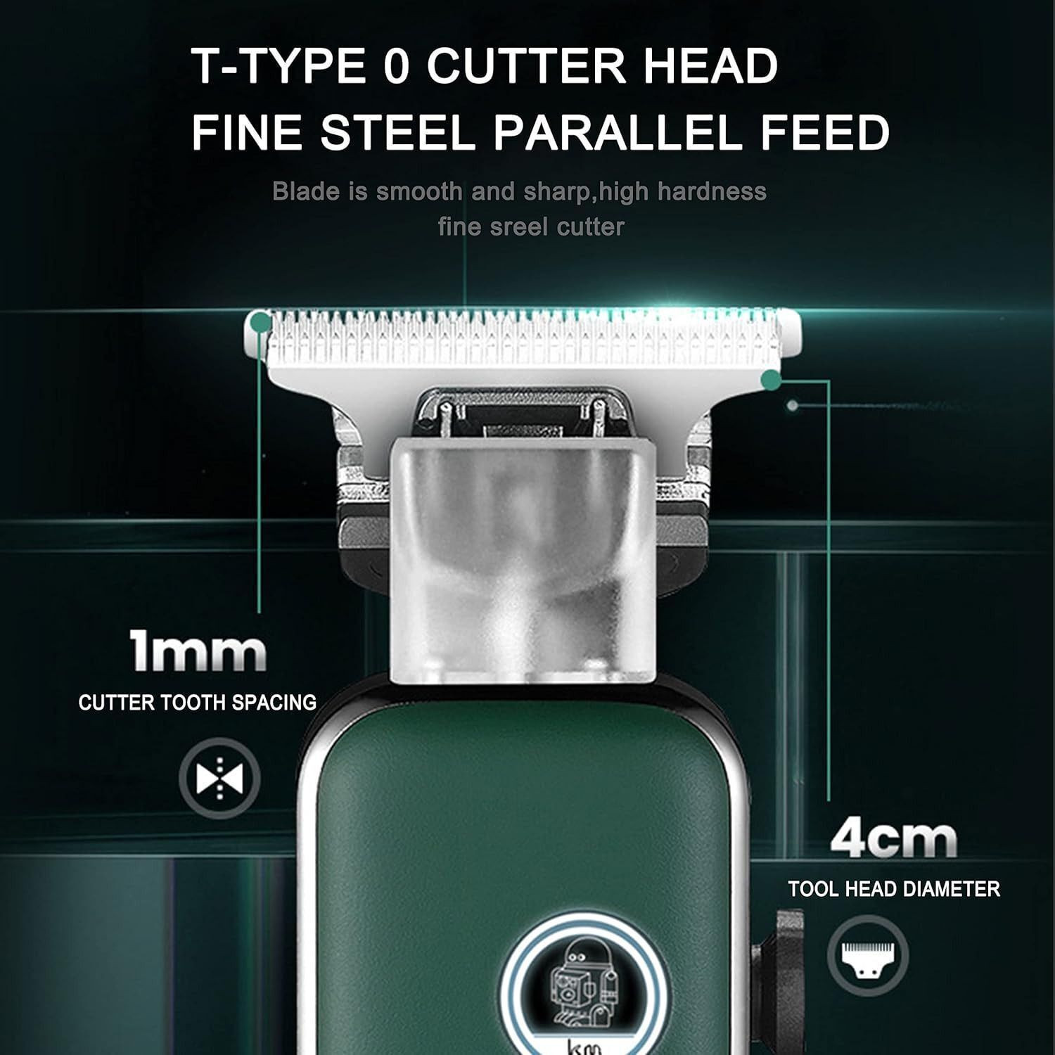Image of Kemei KM-5098 Trimmer 60 min Runtime 4 Length Settings