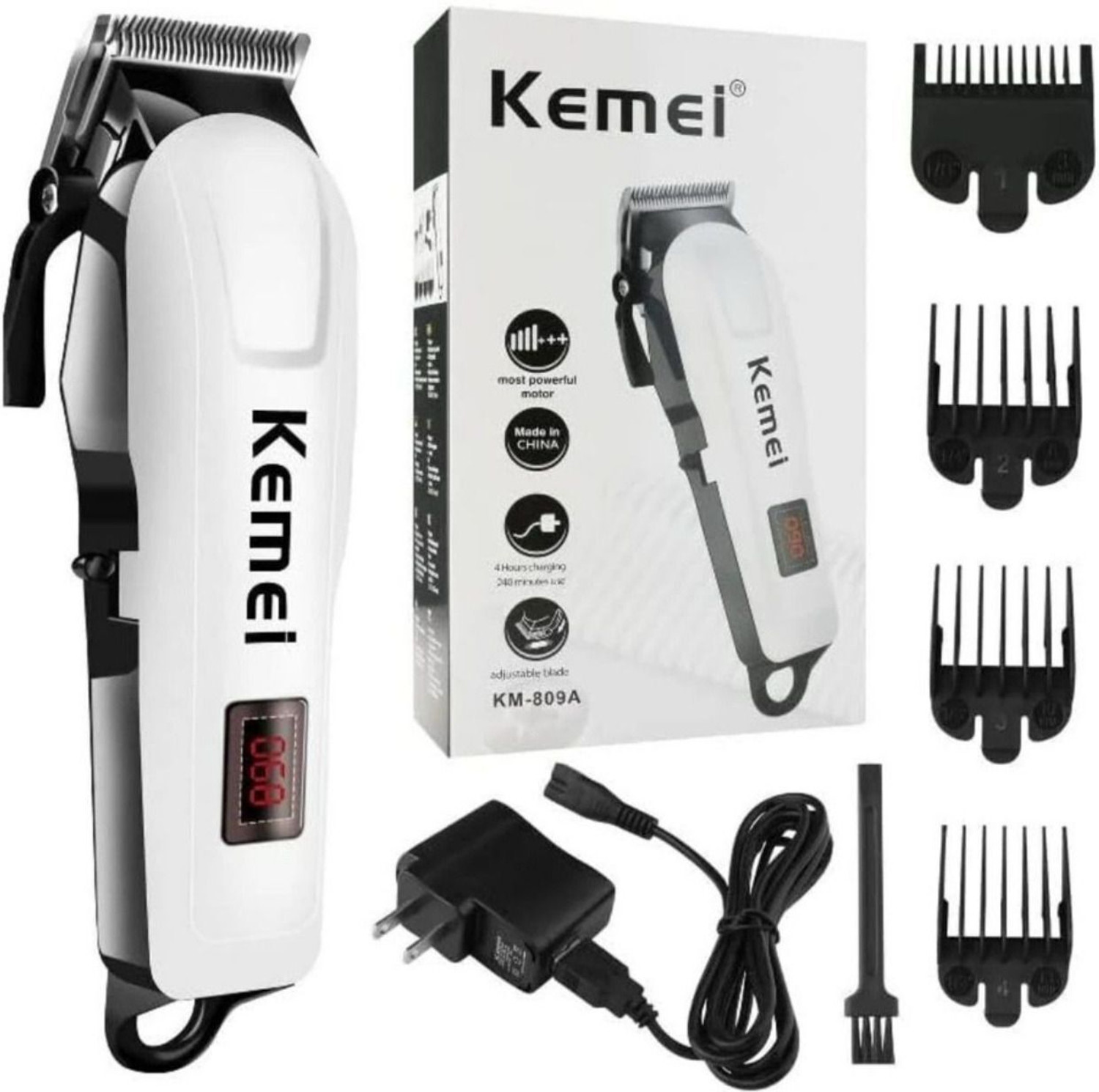 Image of Kimi km 809A Trimmer 240 min Runtime 4 Length Settings
