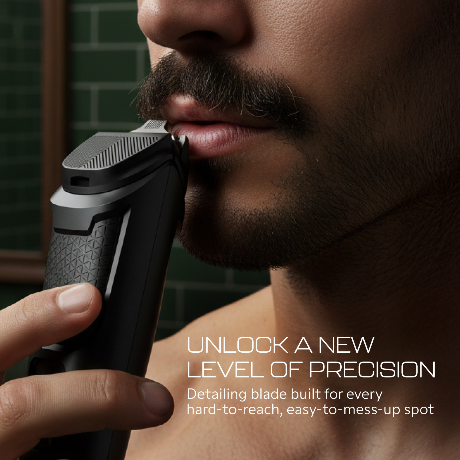 Image of Zlade Jaws Blitz 11 in 1 Beard Trimmer | Beard, Nose & Ear, Body | USB-C Fast Charging Grooming Kit 90 min Runtime 40 Length Settings