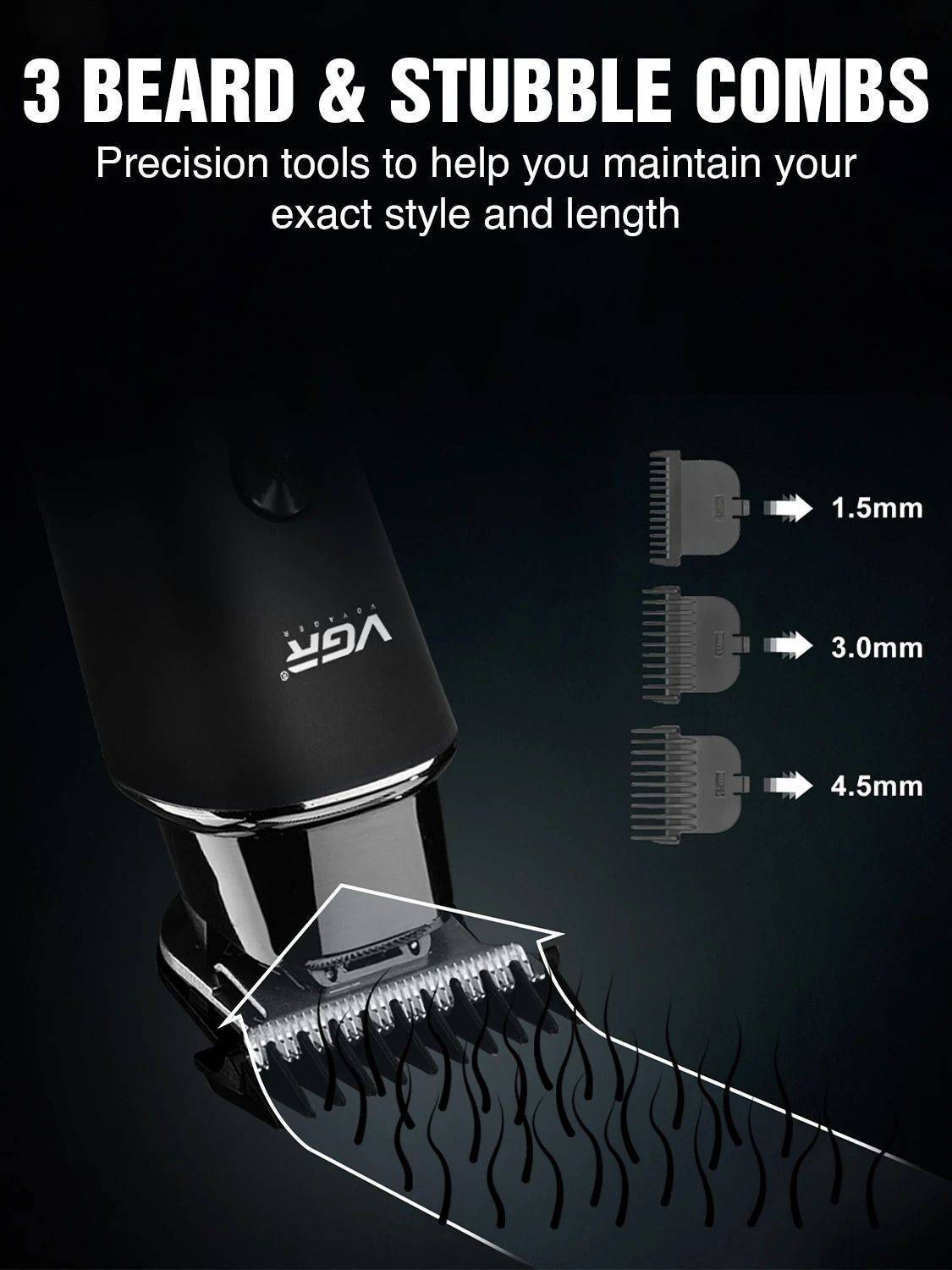 vgr V-937 Professional Hair Trimmer - Image 5