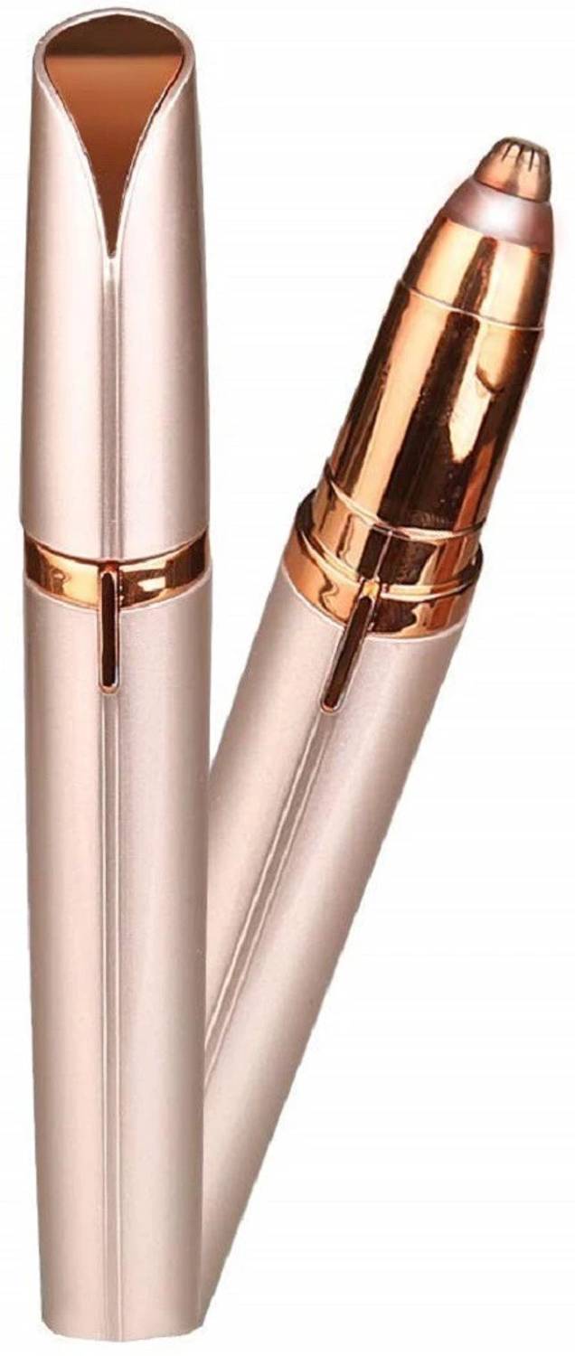 LICHEE Portable eyebrow Hair Removal Eyebrow Trimmer, Face, Lips, Nose Hair Removal Electric Trimmer with Light for Women Trimmer 120 min Runtime 0 Length Settings
