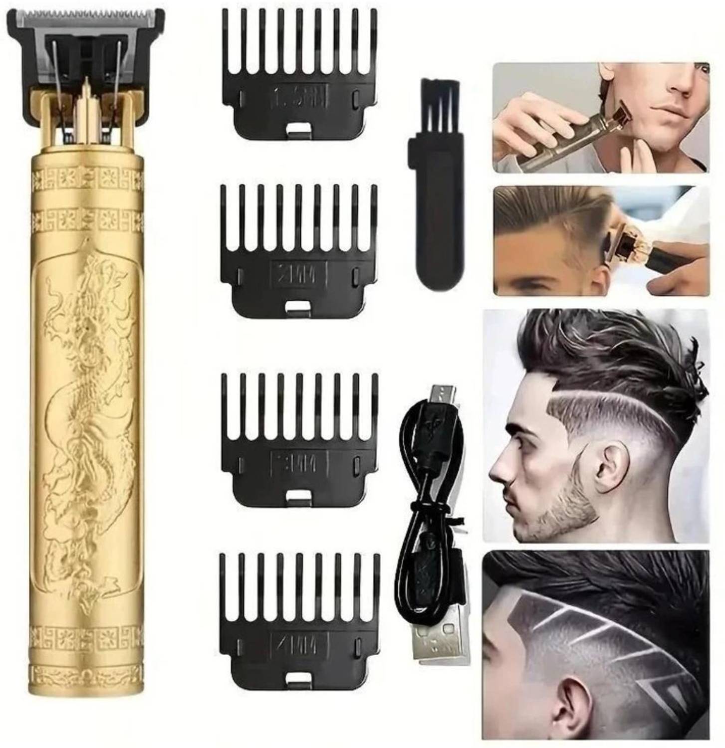 GETTRADE T9 USB Rechargeable Beard Trimmer - Image 3