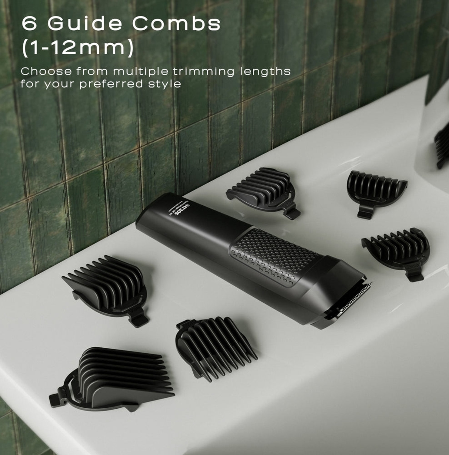 Image of ZEBRONICS ZEB-HT205 HAIR TRIMMER Trimmer 120 min Runtime 6 Length Settings