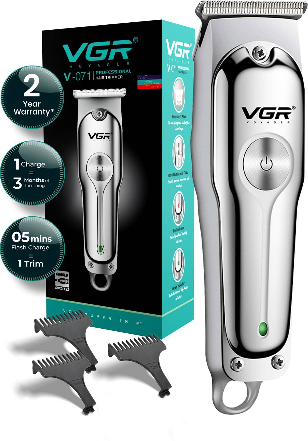 VGR V-071 Professional Trimmer 120 min Runtime