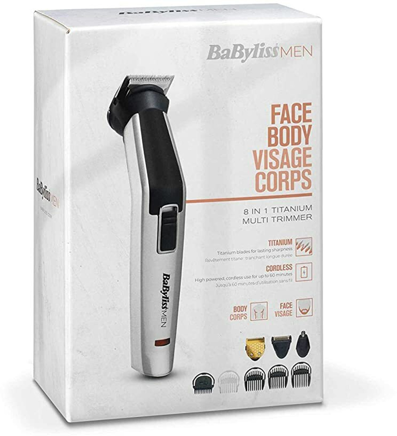 Image of BABYLISS MT726E Grooming Kit 60 min Runtime 20 Length Settings
